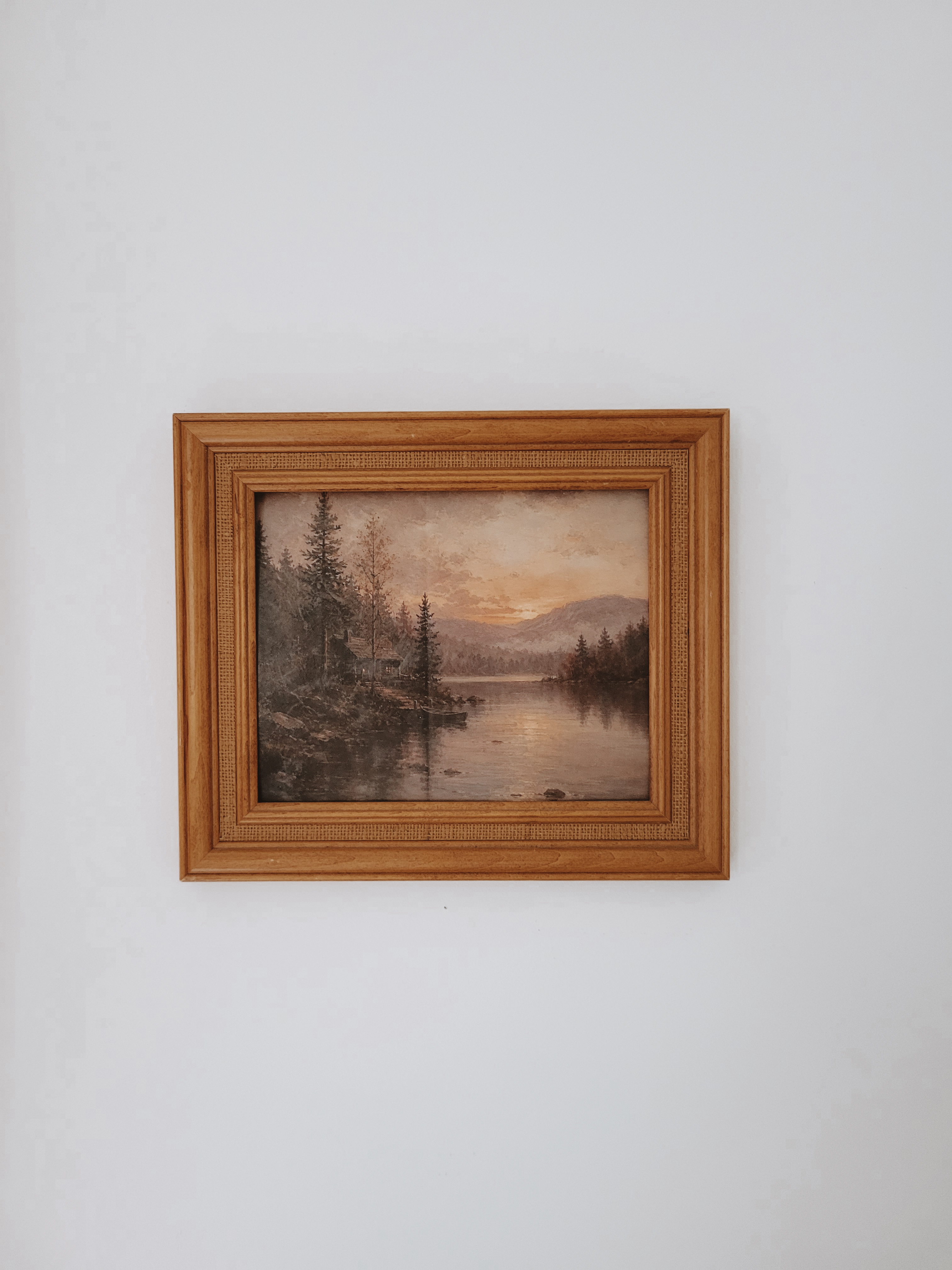 Framed Lake Print