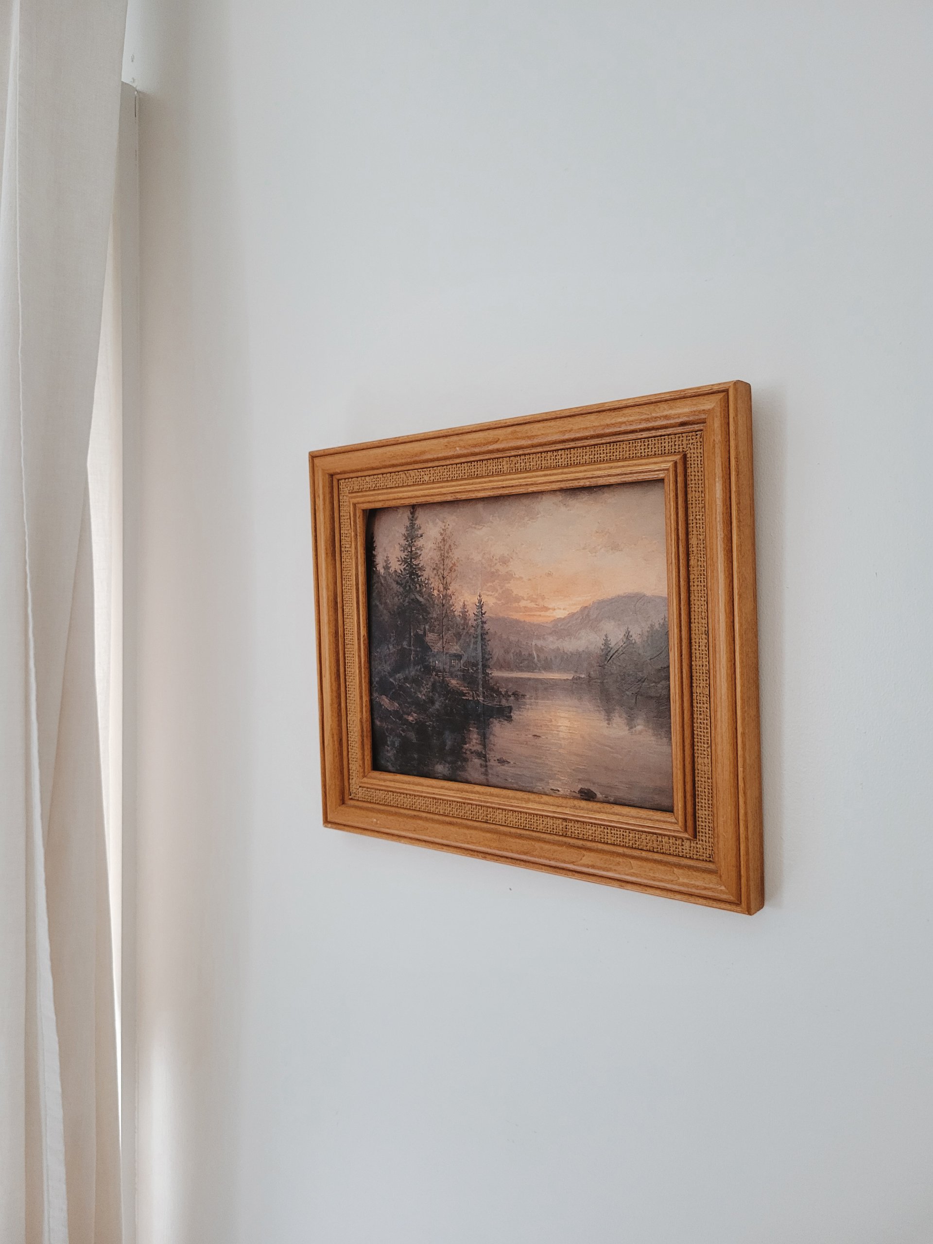 Framed Lake Print — view 2