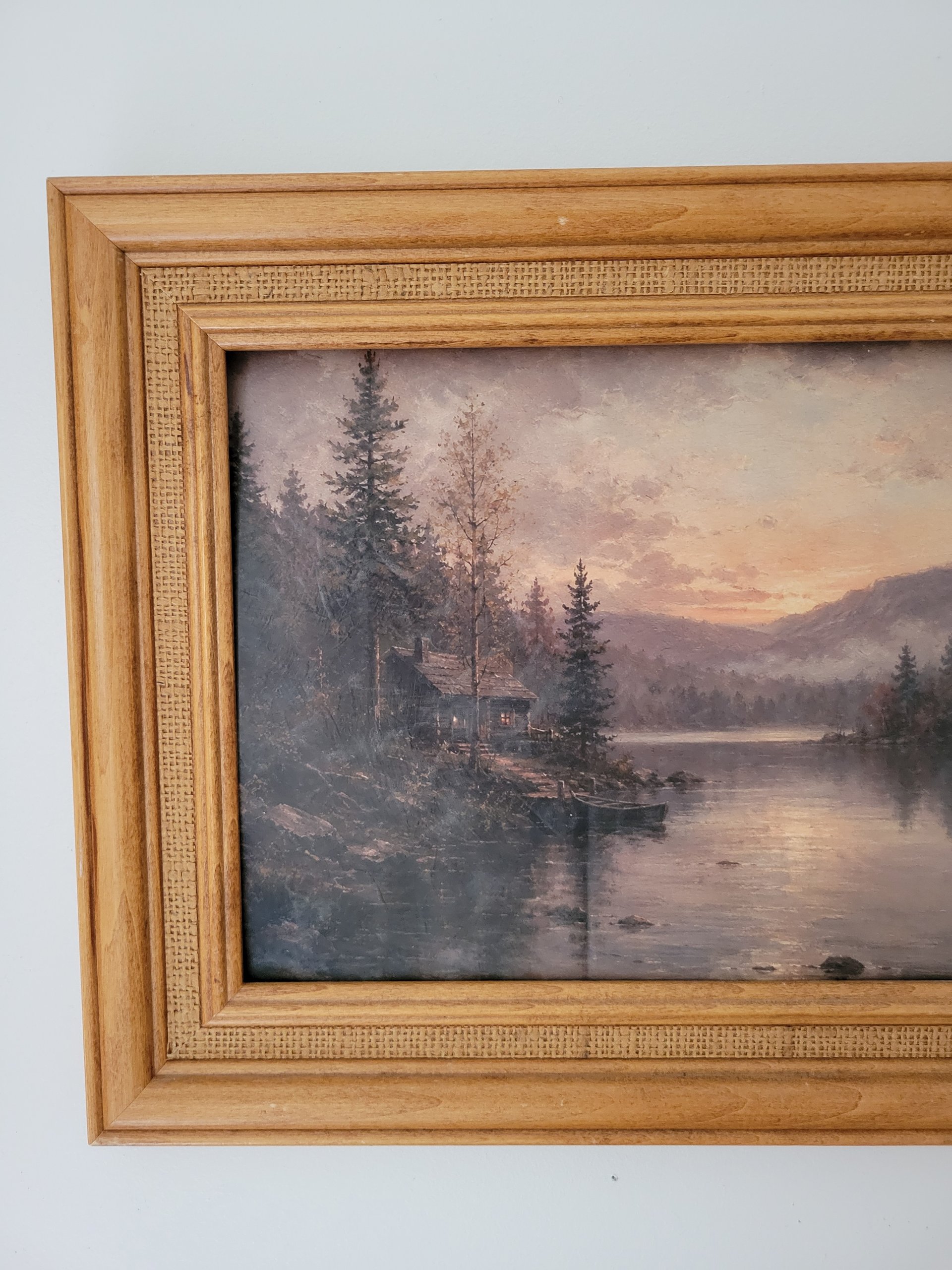Framed Lake Print — view 3