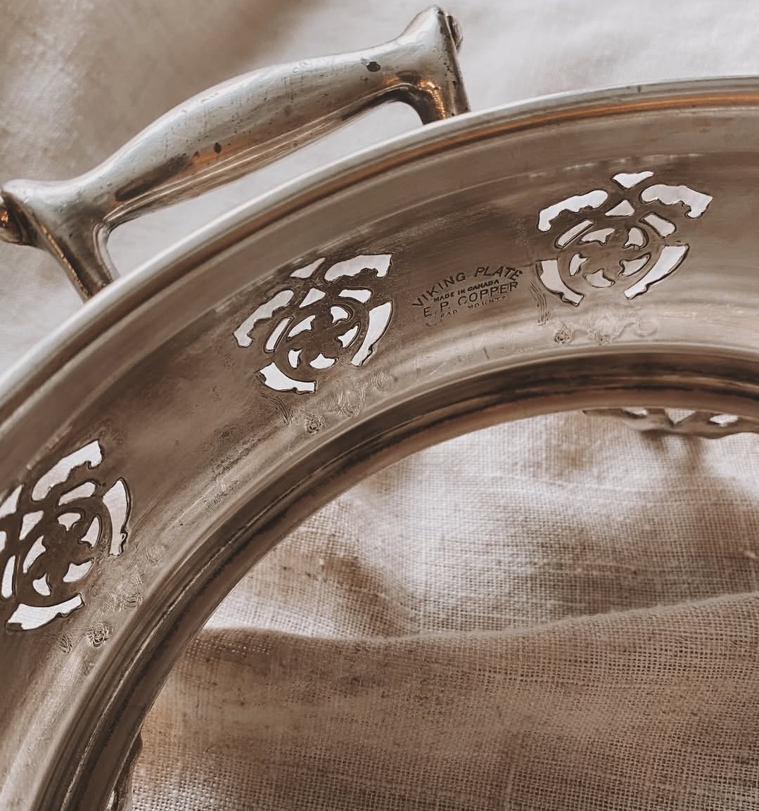 Vintage Viking Plate Under-tray — view 3