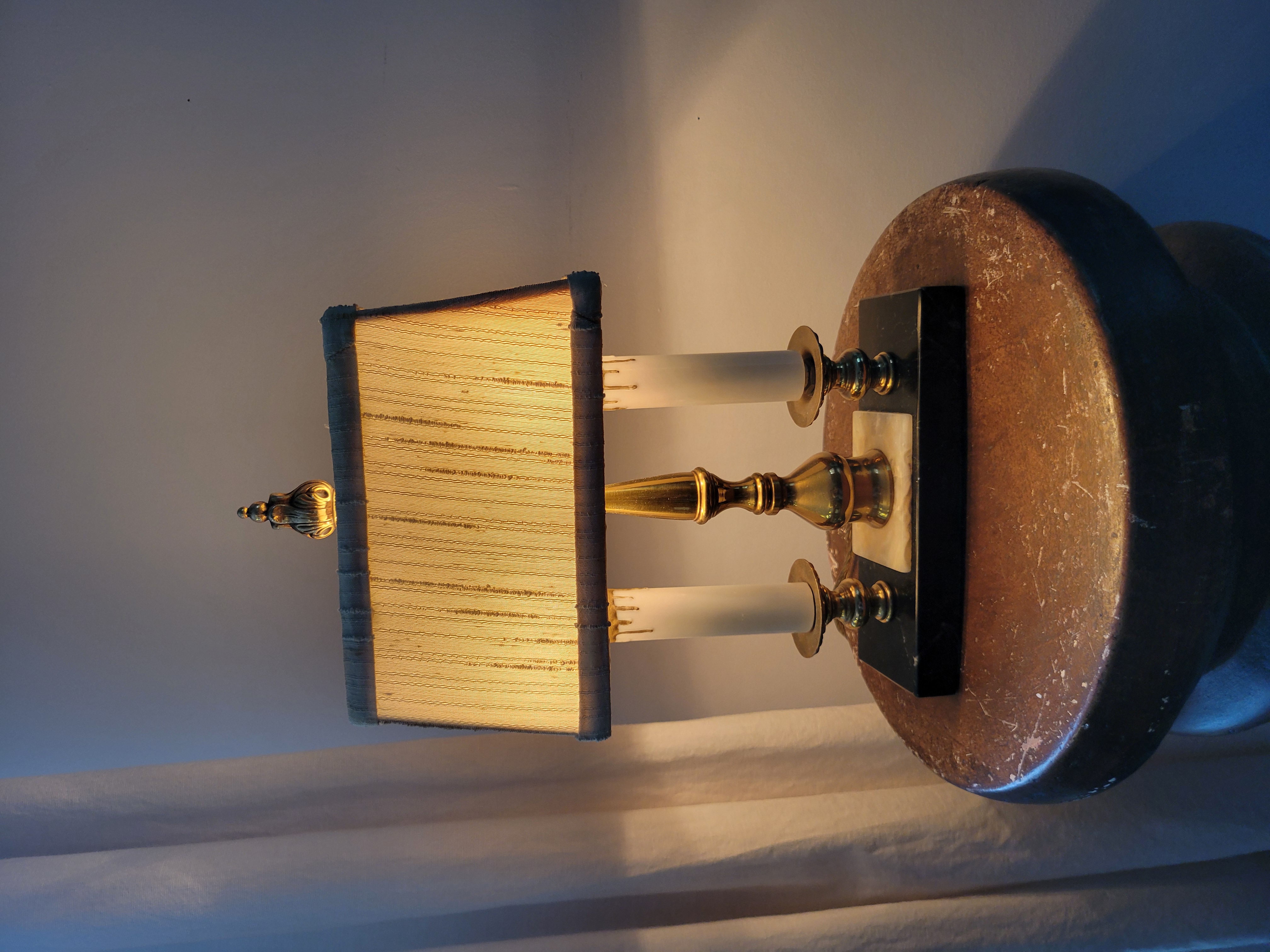 Vintage Bouillotte Table Lamp — view 7