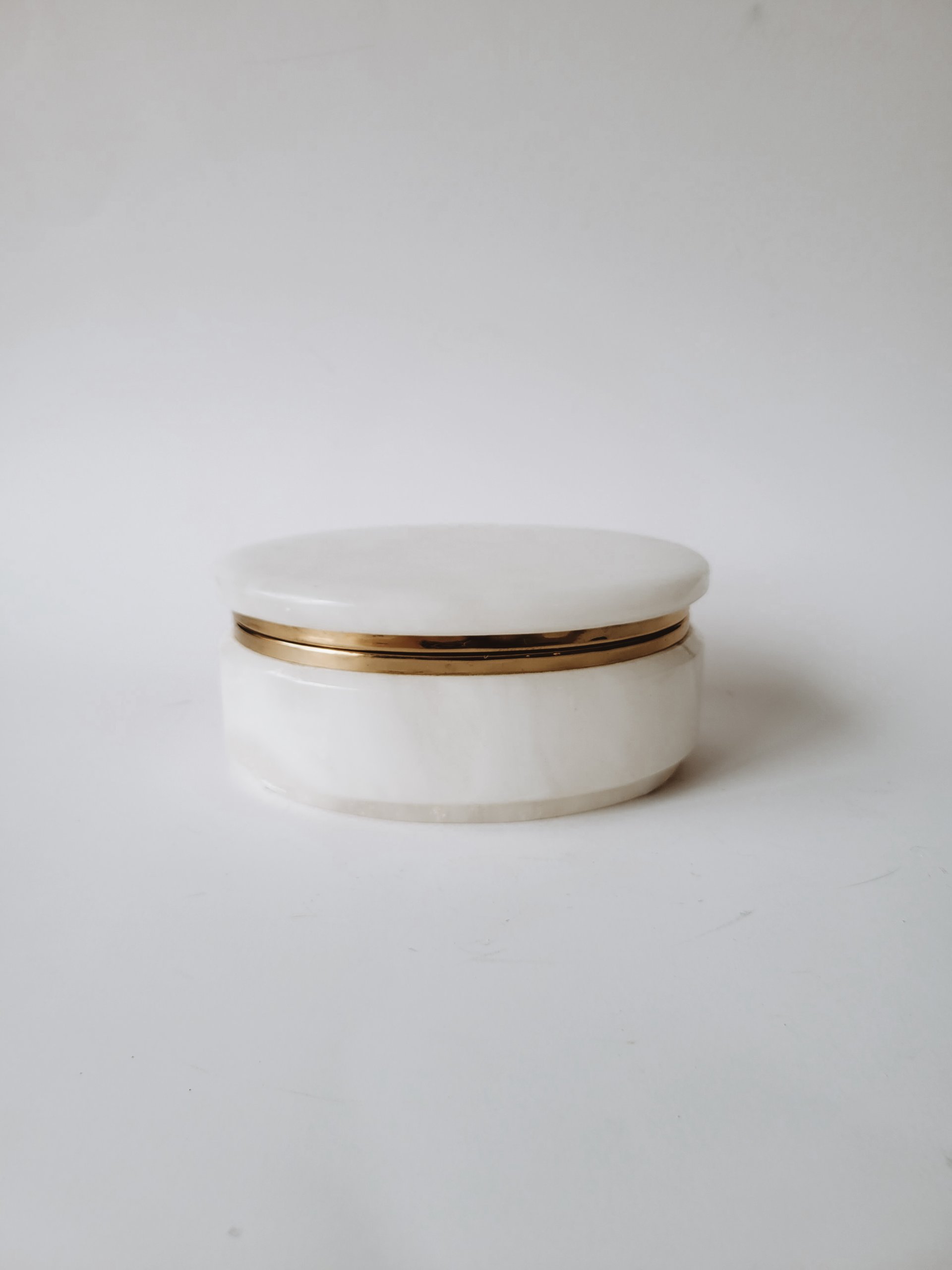 White Alabaster Box