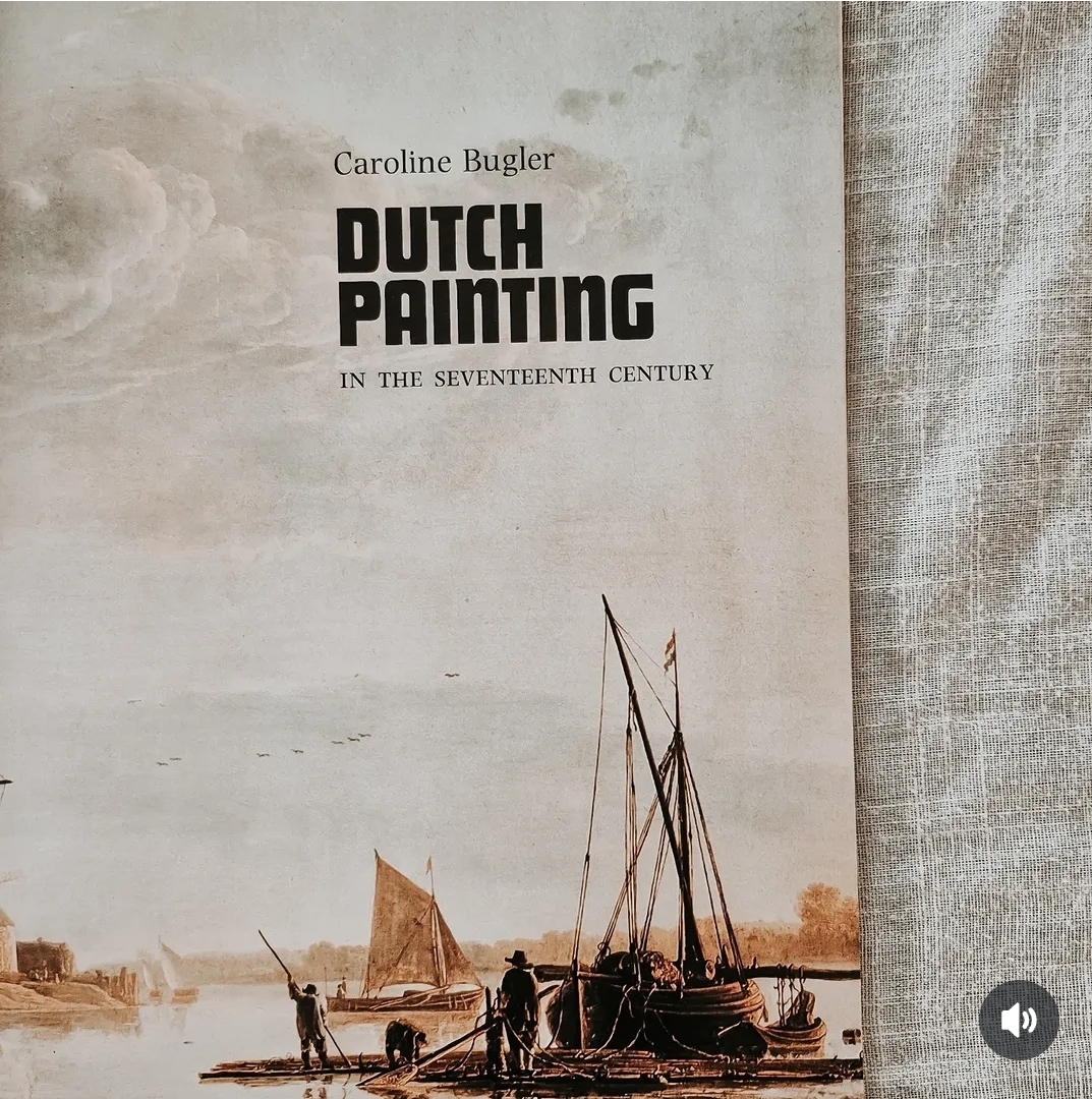 Vintage Art History Book on Dutch Painting — view 2