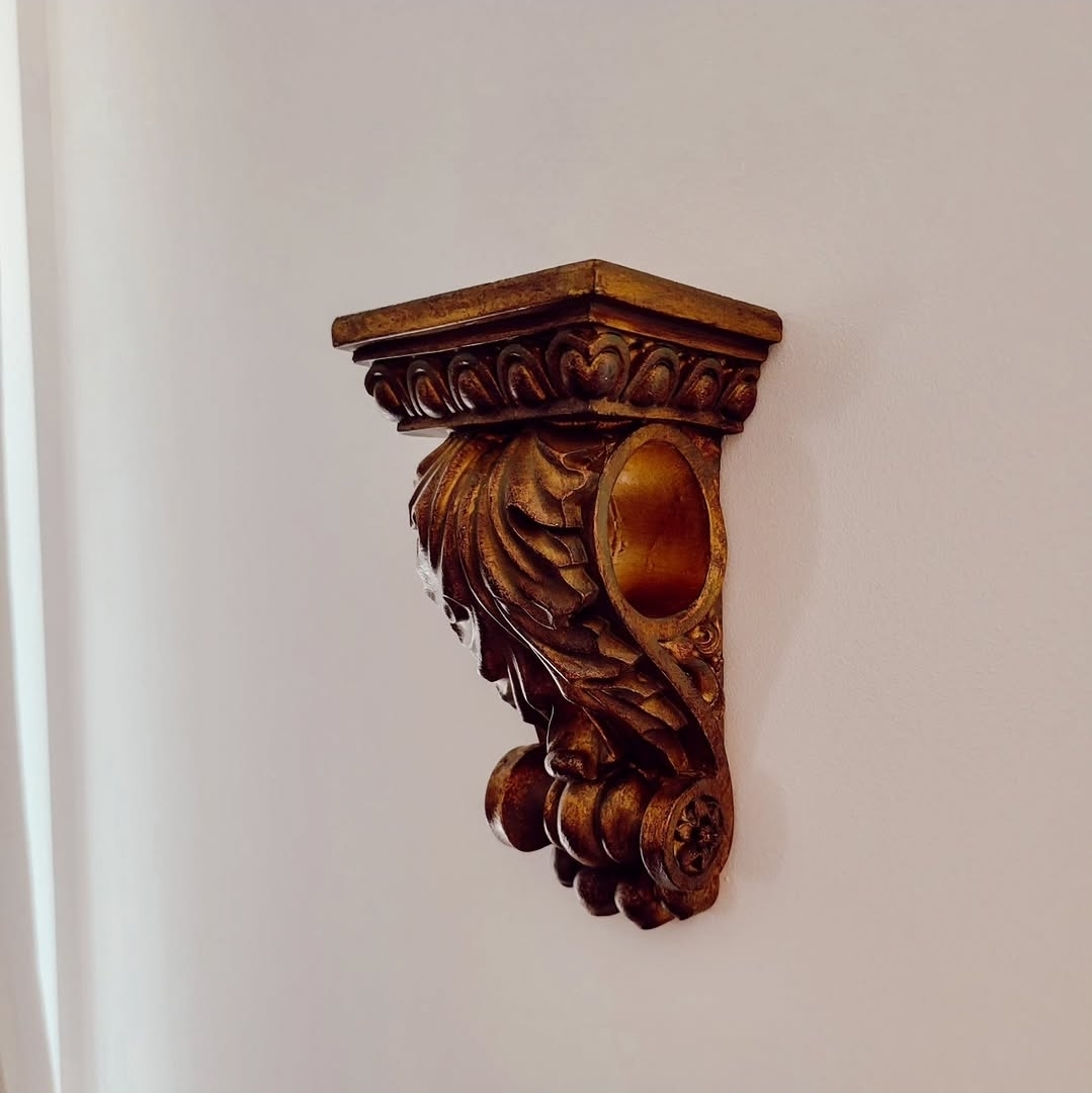Ornate Baroque-Style Wall Corbel