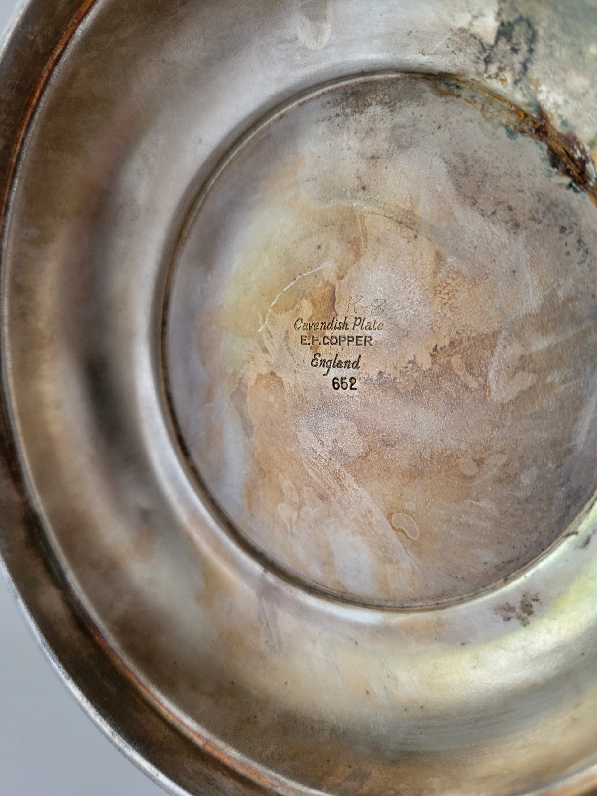 Vintage Lion Head Bowl on Pedestal — view 6