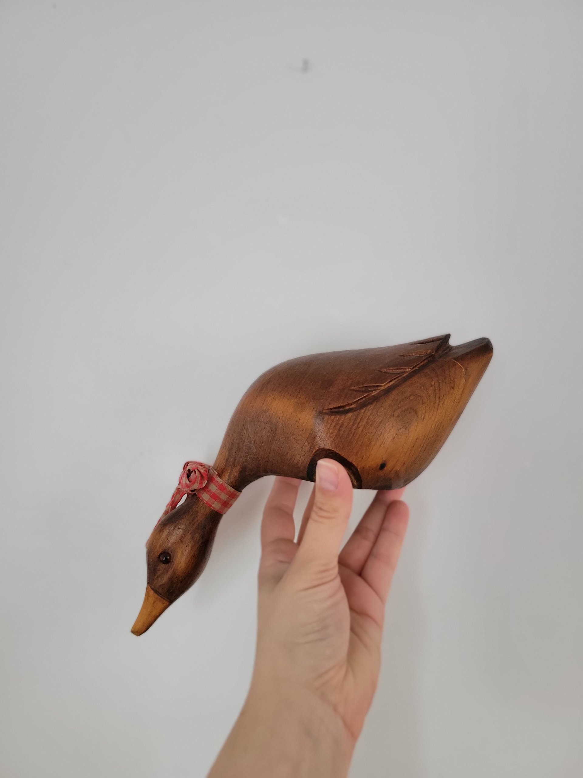 Wooden Sitting Shelf Duck — view 5