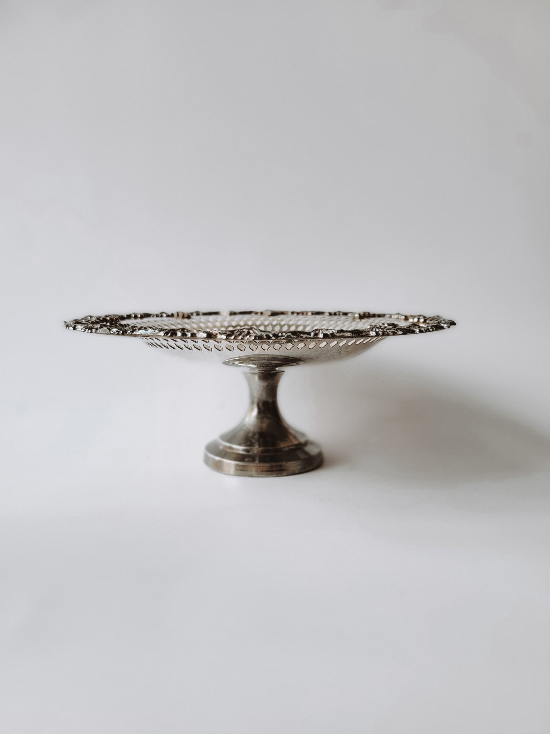 Wm. A. Rogers Silver Pedestal Compote — view 3