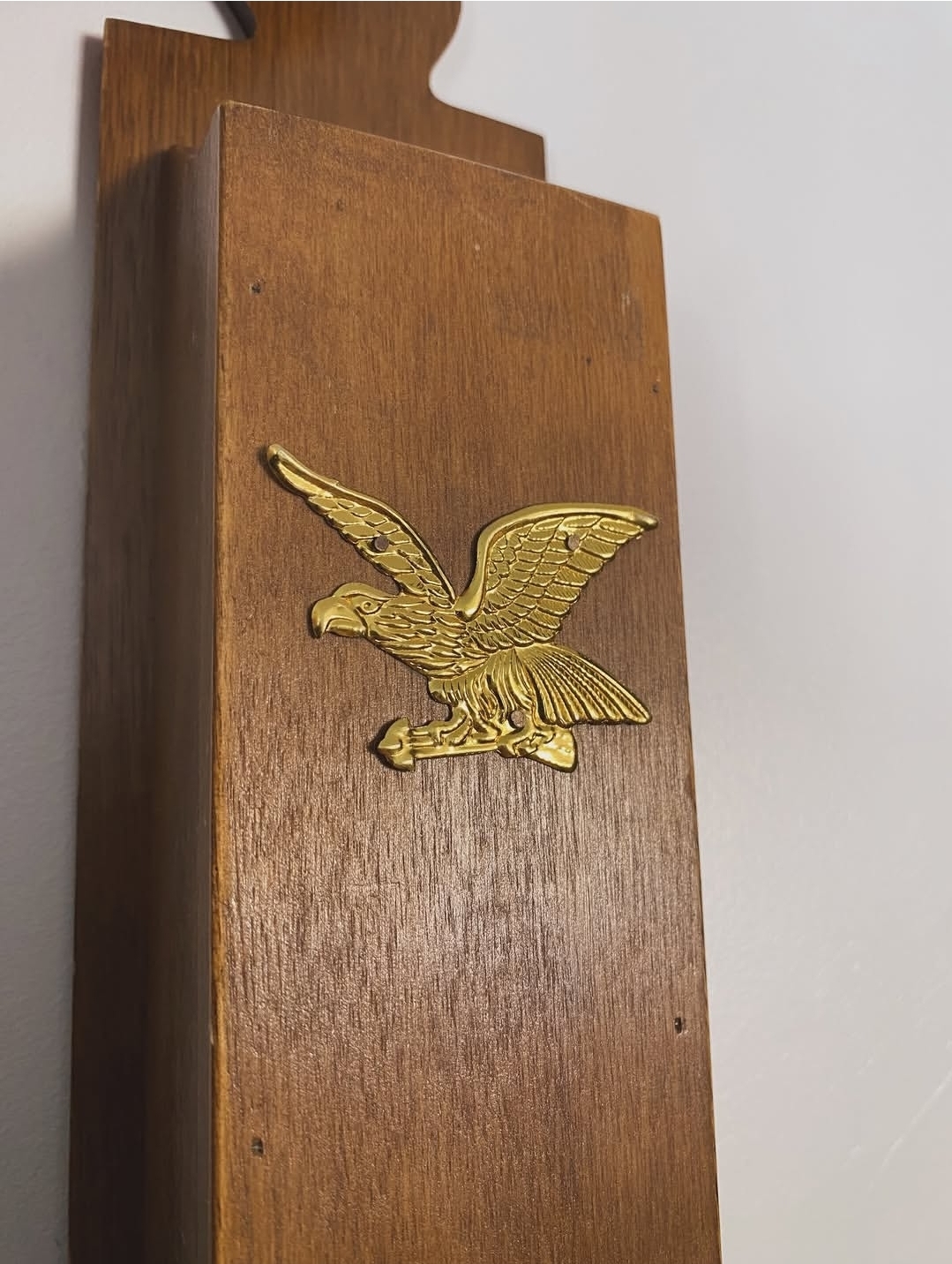 Vintage Wall-Mount Fireplace Match Holder — view 3