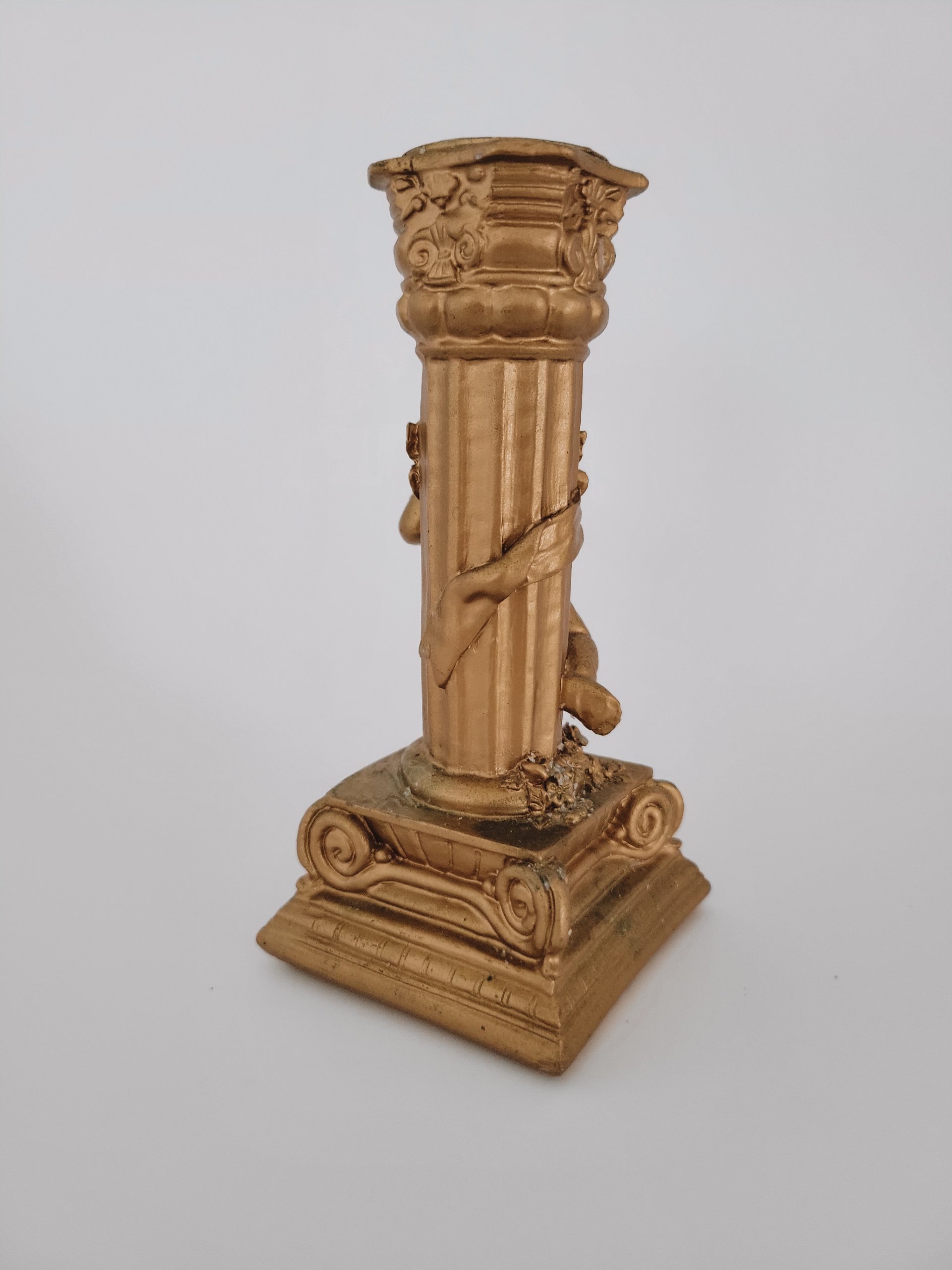 Gilt Cherub Candleholder — view 5