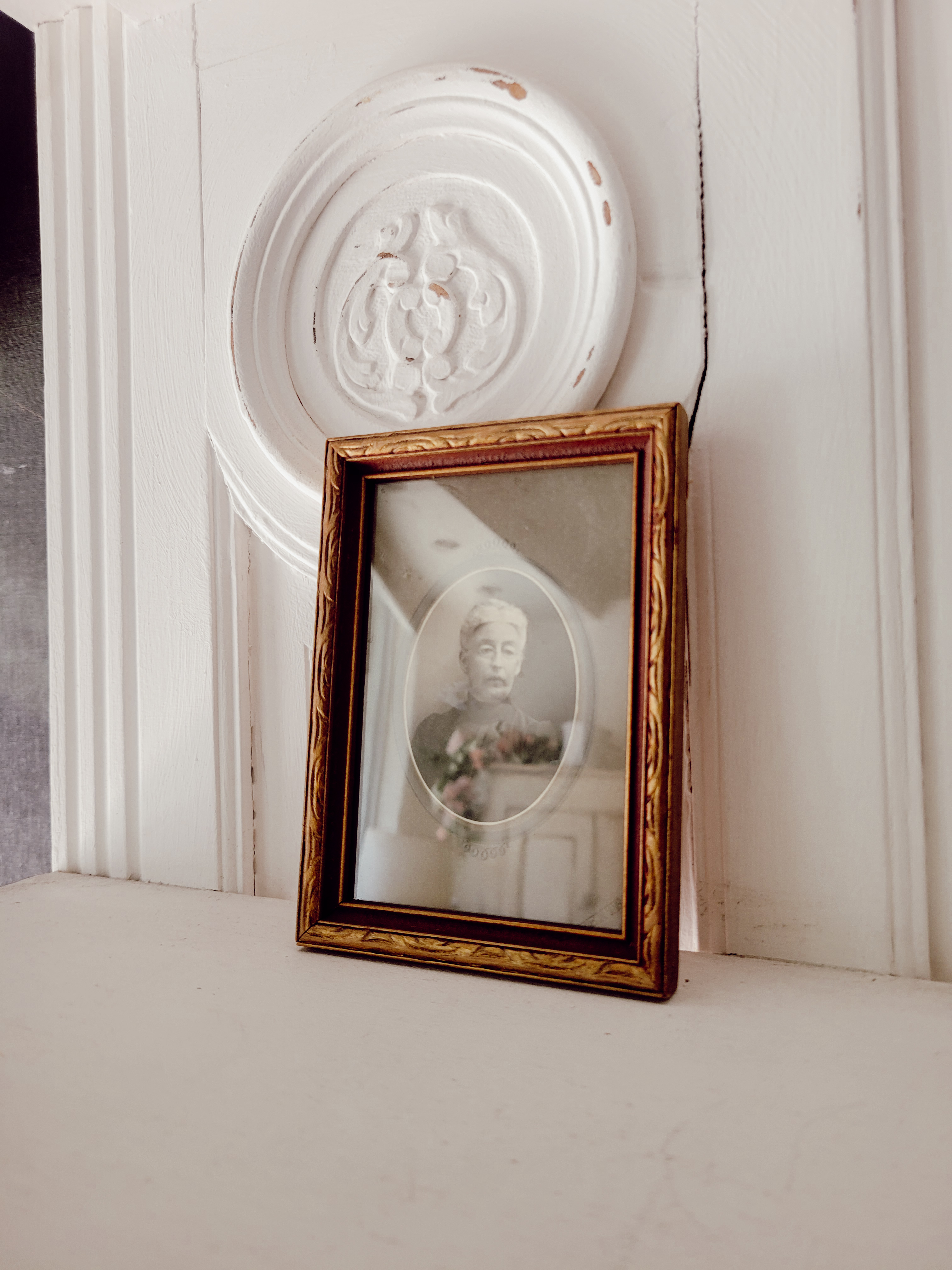 Vintage Framed Portrait Print