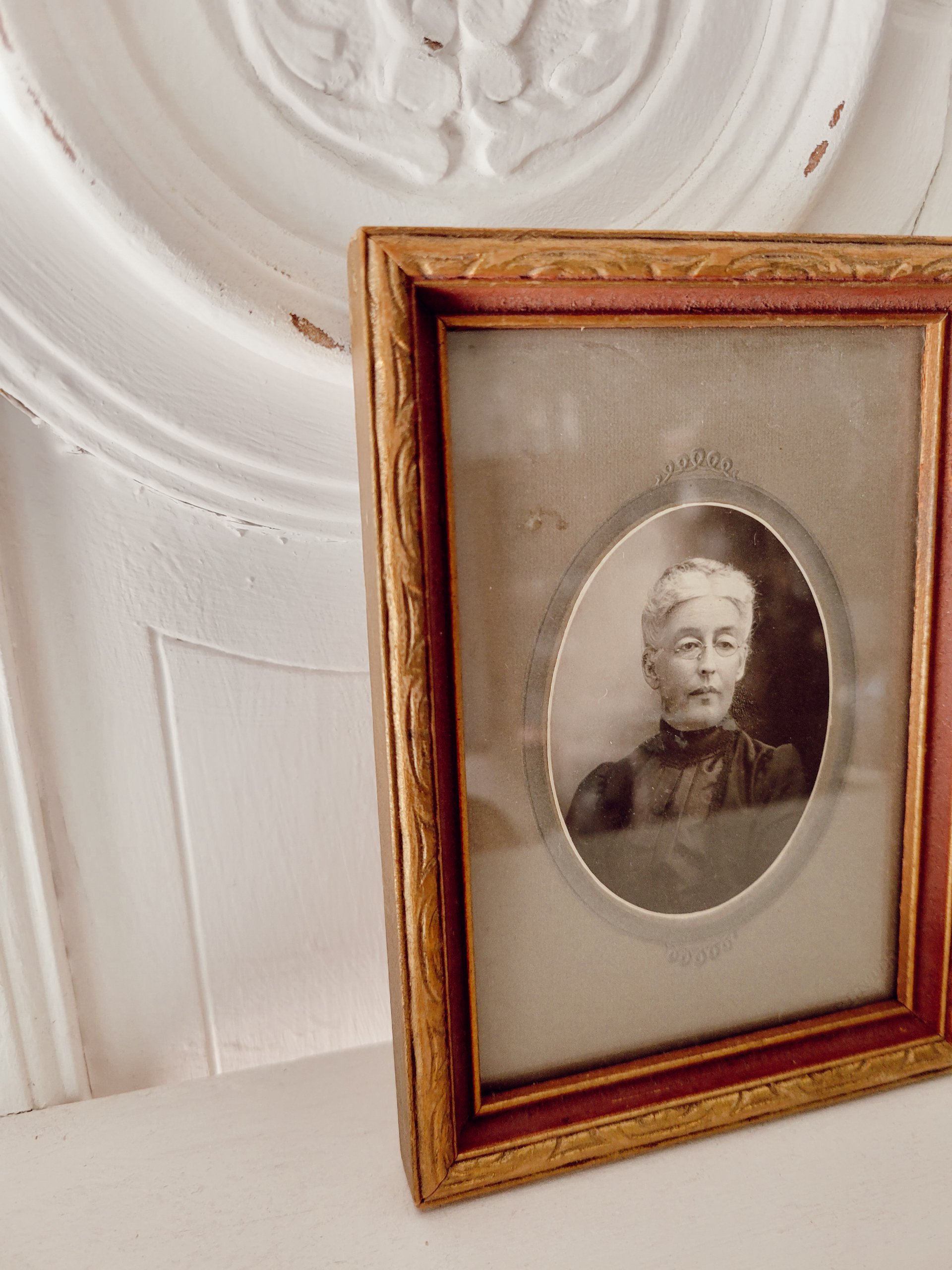Vintage Framed Portrait Print — view 2