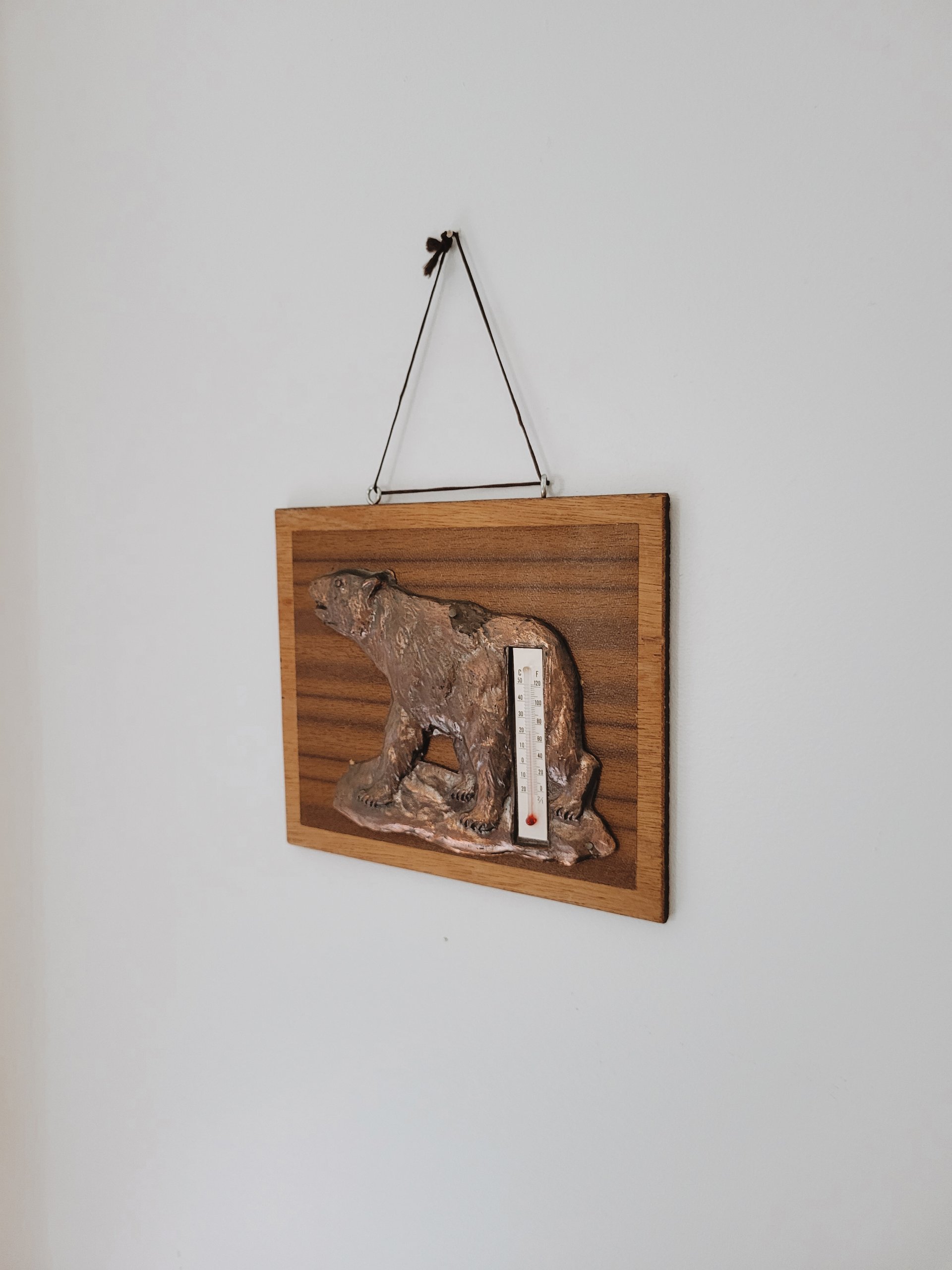 Copper Bear Thermometer — view 2