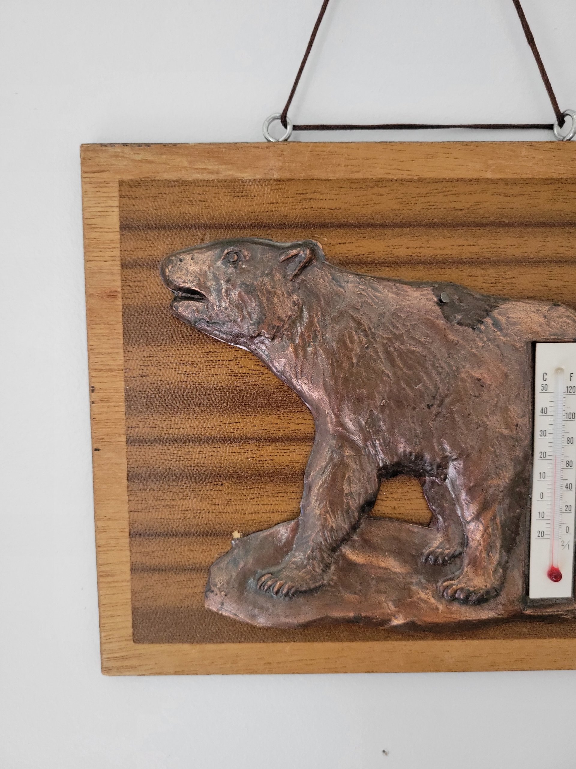Copper Bear Thermometer — view 3