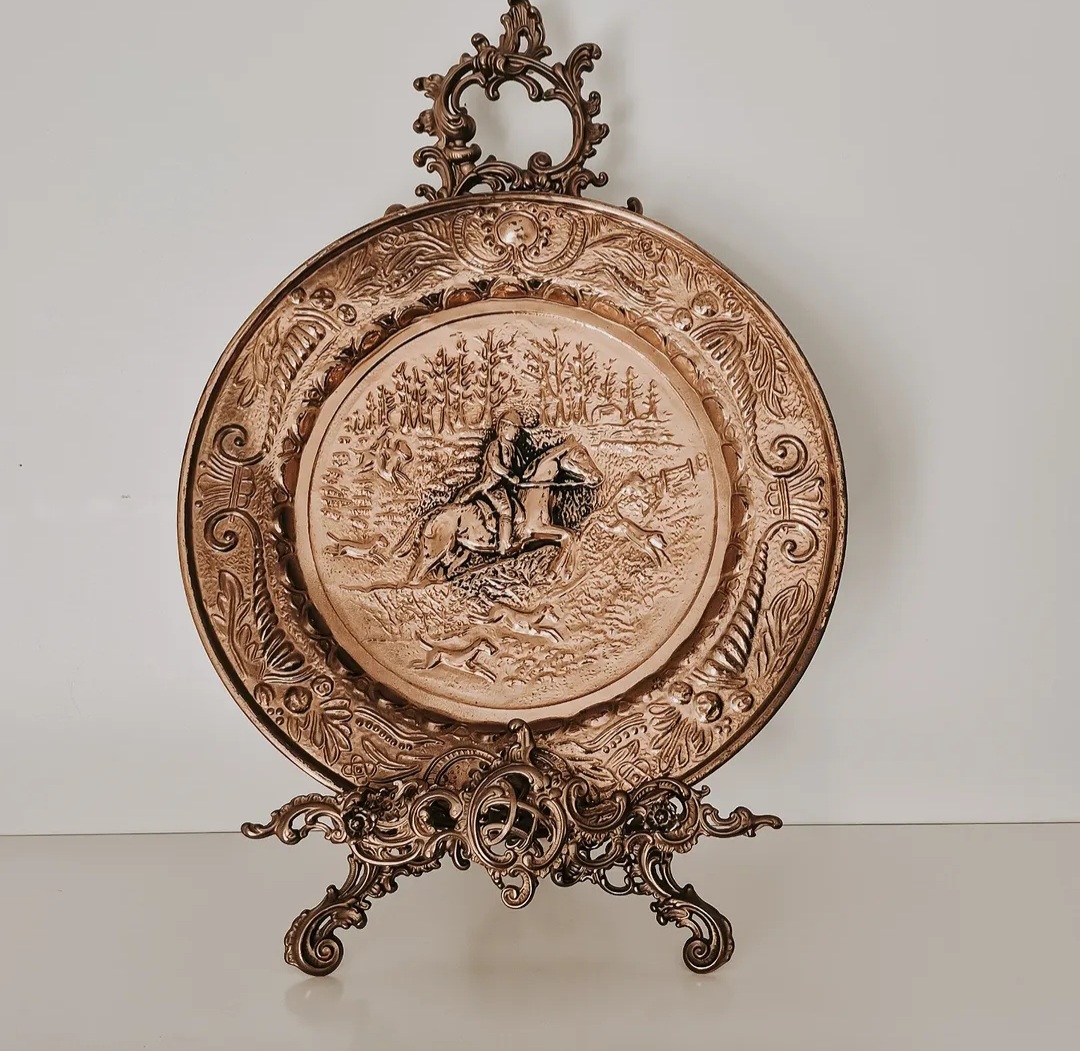 Large Brass Wall Plate