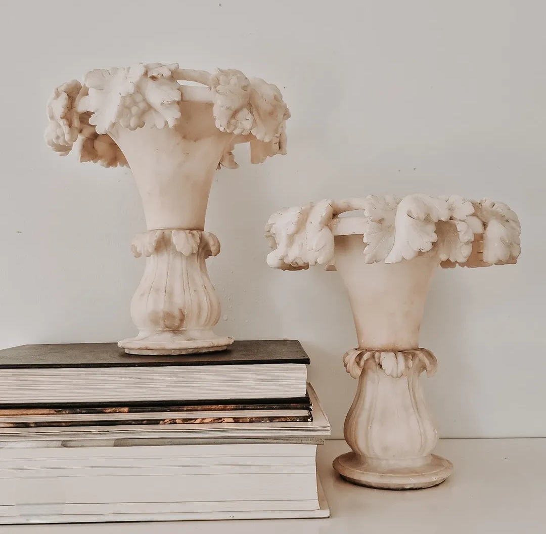Alabaster Tazzas