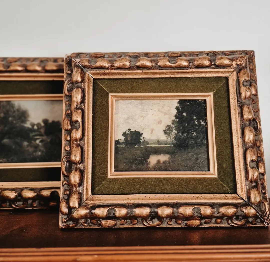Pair of Framed Landscape Prints