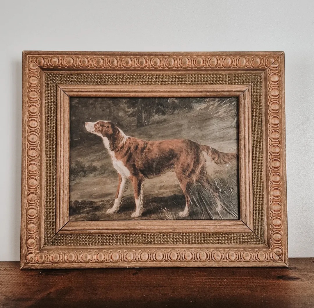 Framed Dog Print