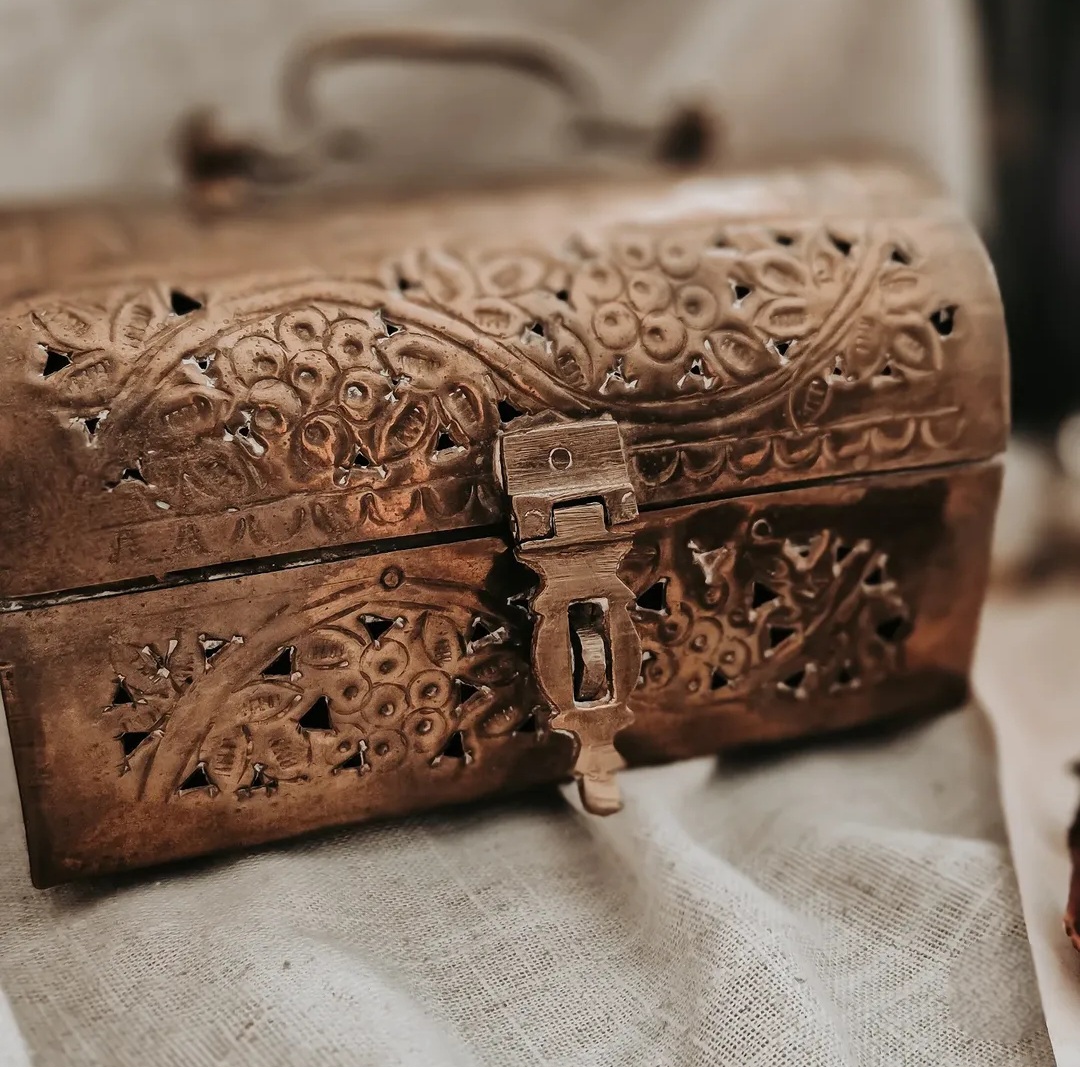 Brass Cricket Box