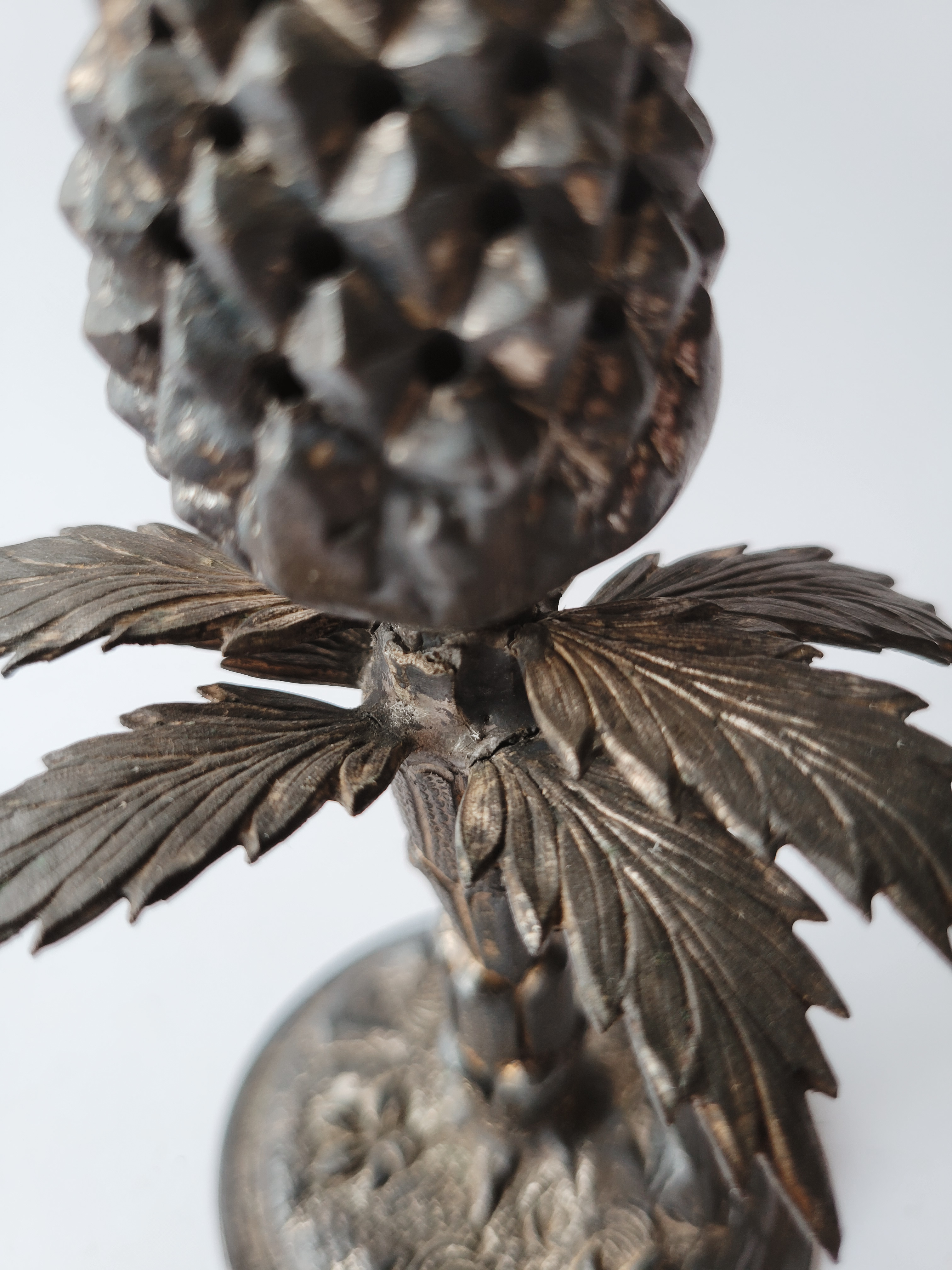 Antique Württemberg Pineapple Toothpick Holder — view 4
