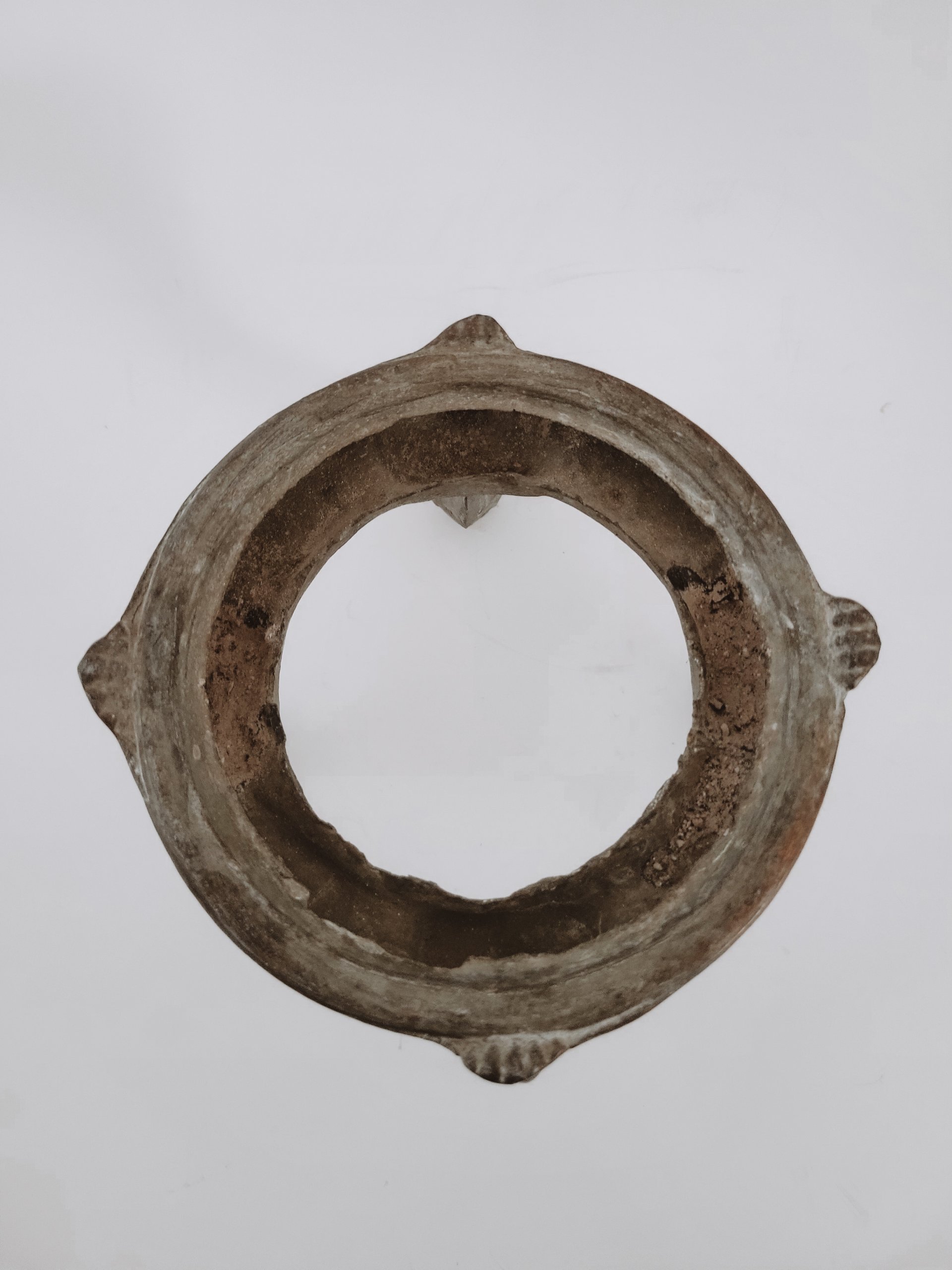 Antique Victorian Cast Metal Stand — view 3