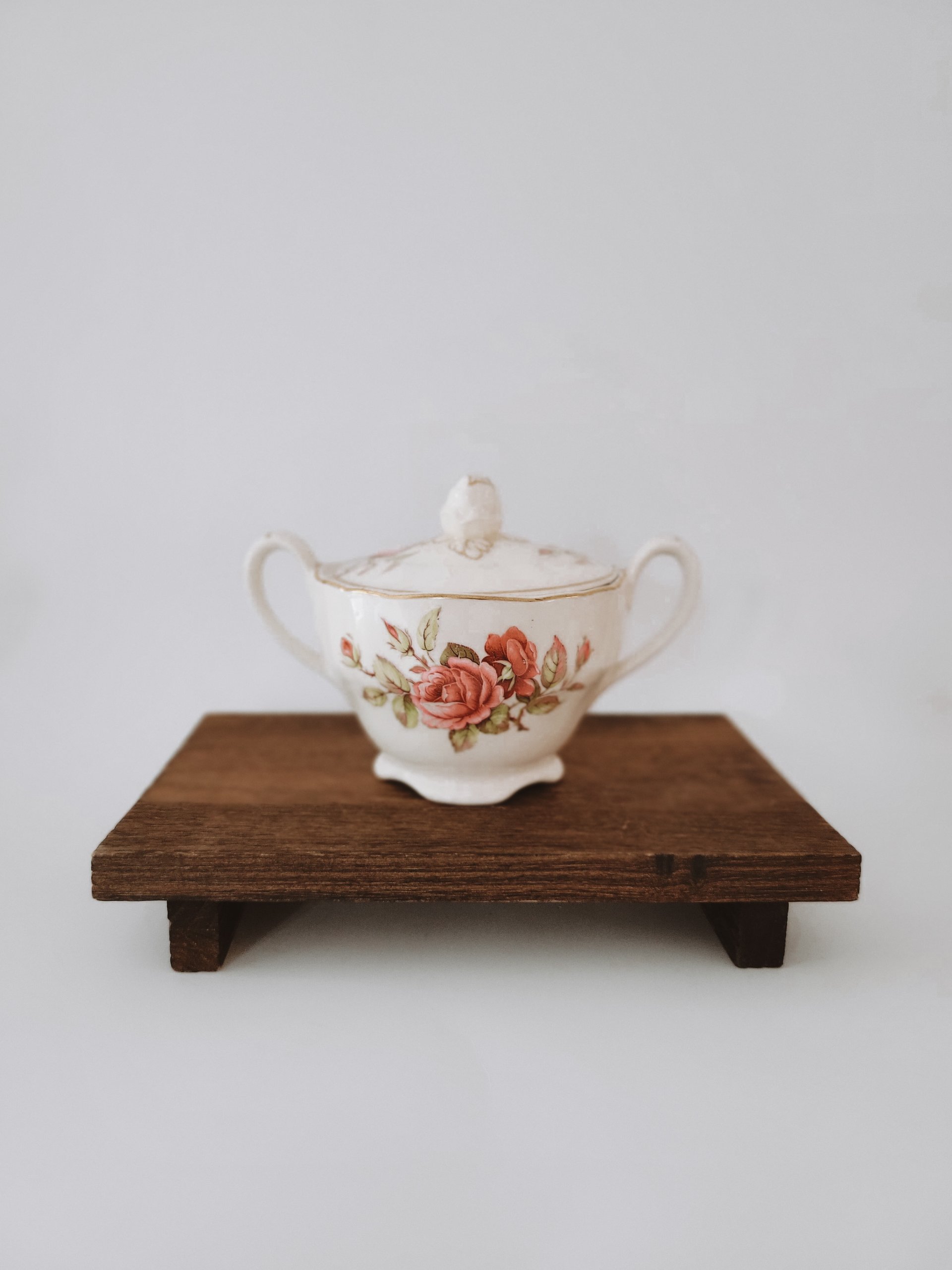 Vintage Grindley Lidded Sugar Bowl