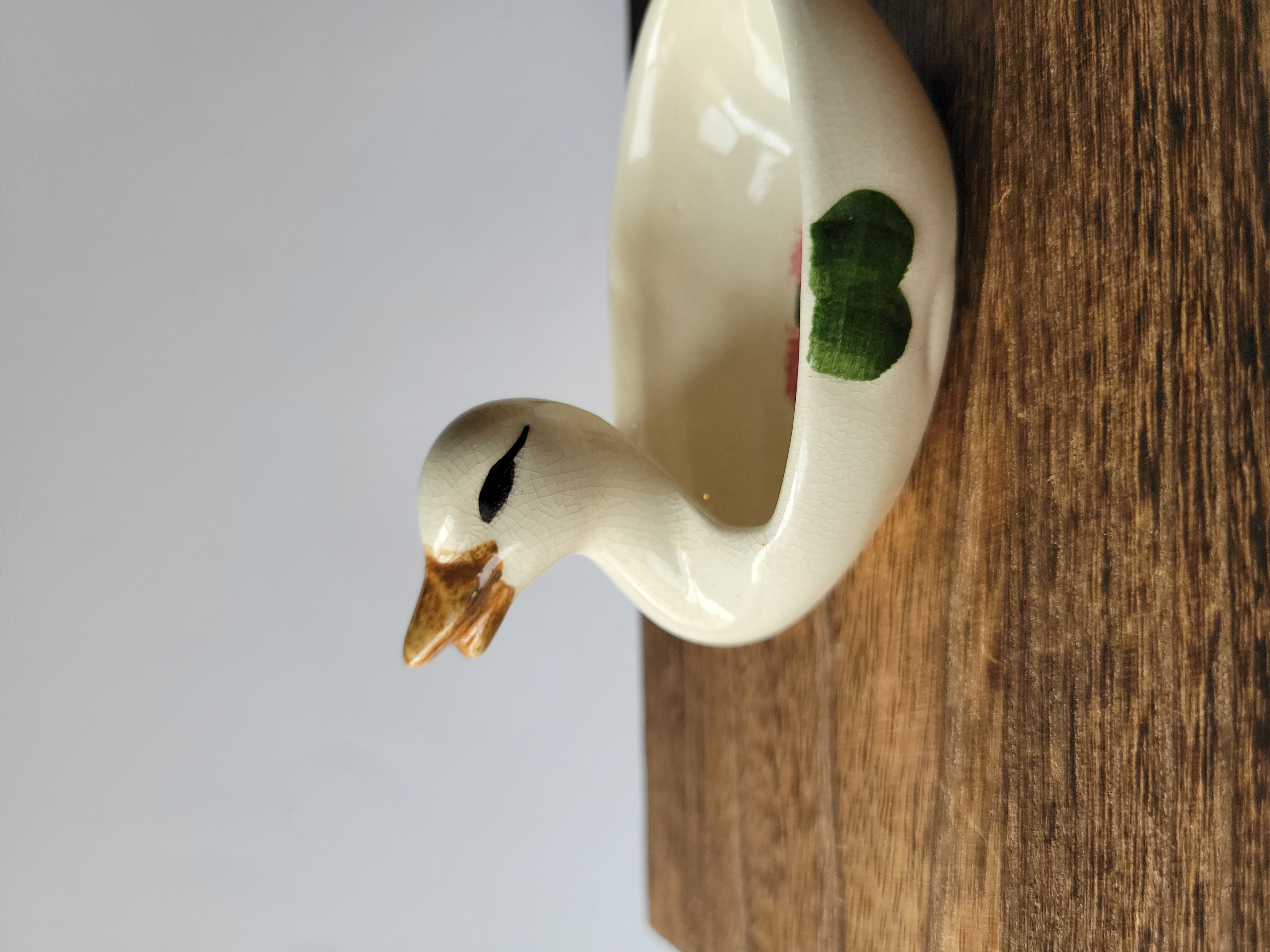 Handpainted Duck Trinket Dish — view 3