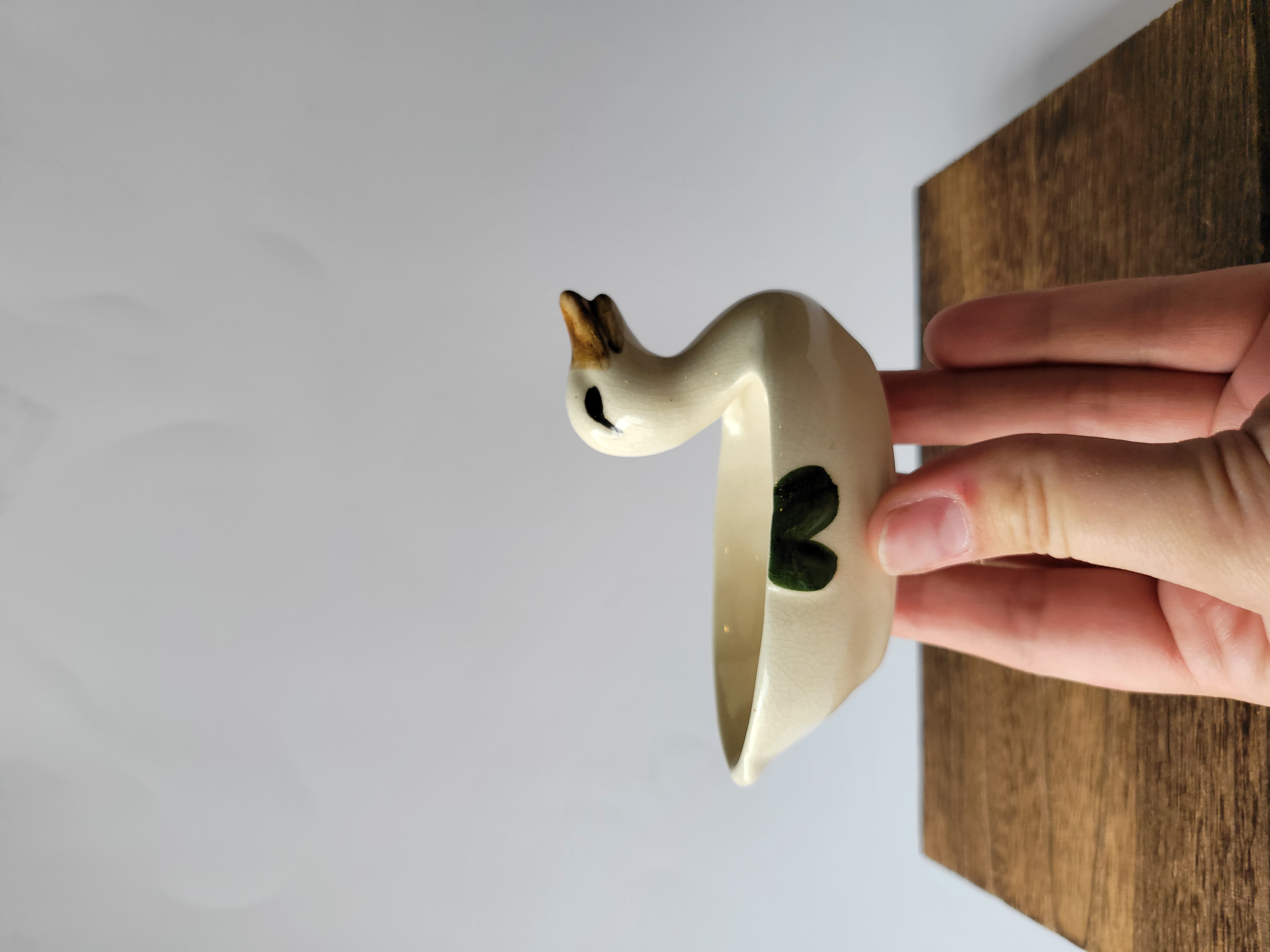 Handpainted Duck Trinket Dish — view 4