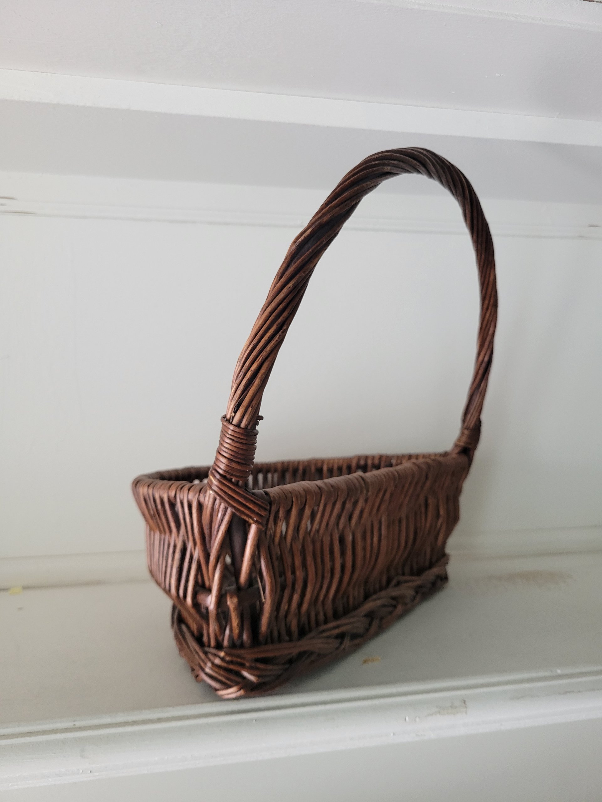 Wicker Gathering Basket — view 3
