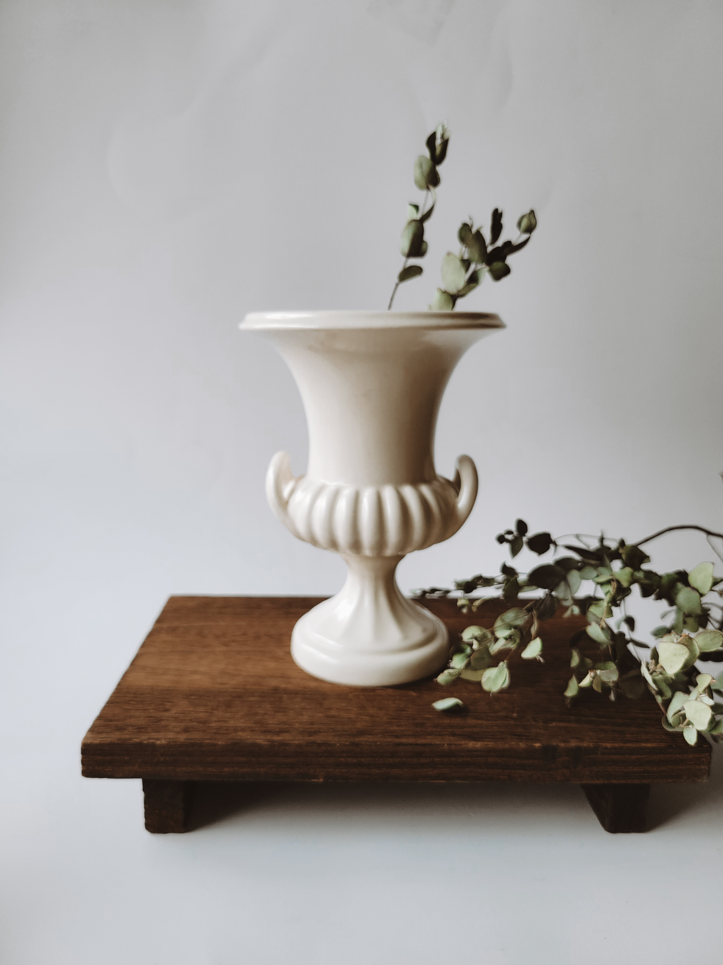 Vintage Beswick Moonstone Urn Vase