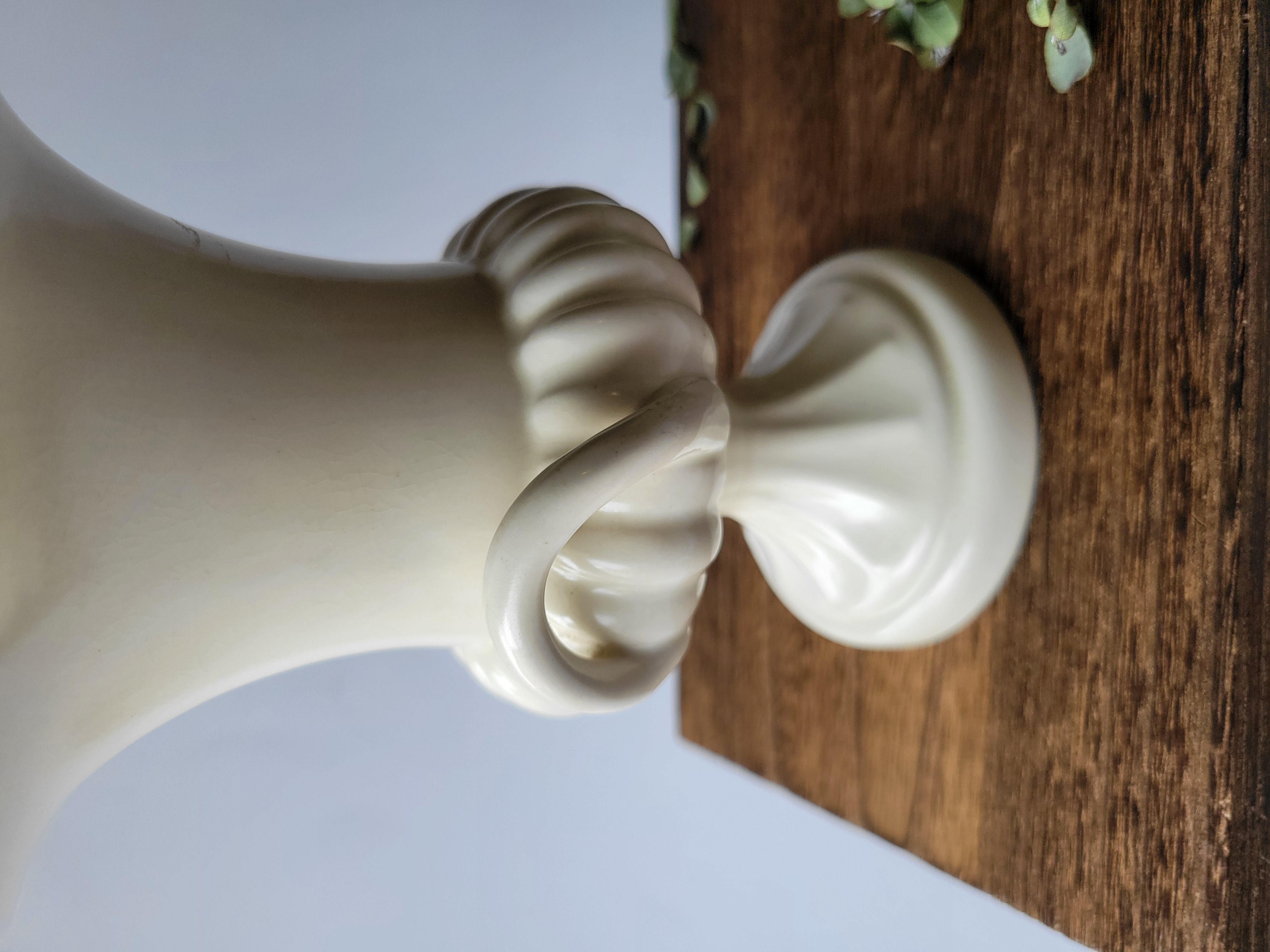 Vintage Beswick Moonstone Urn Vase — view 4