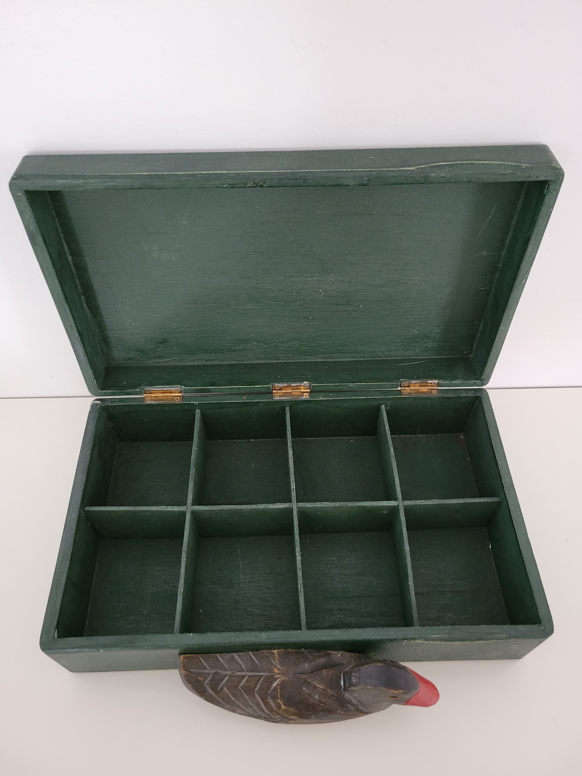 Rustic Wood Duck Tea Box — view 4