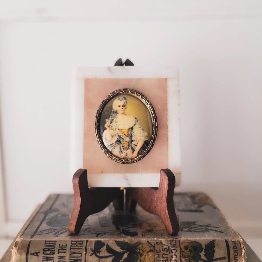 Mini Portrait on Marble