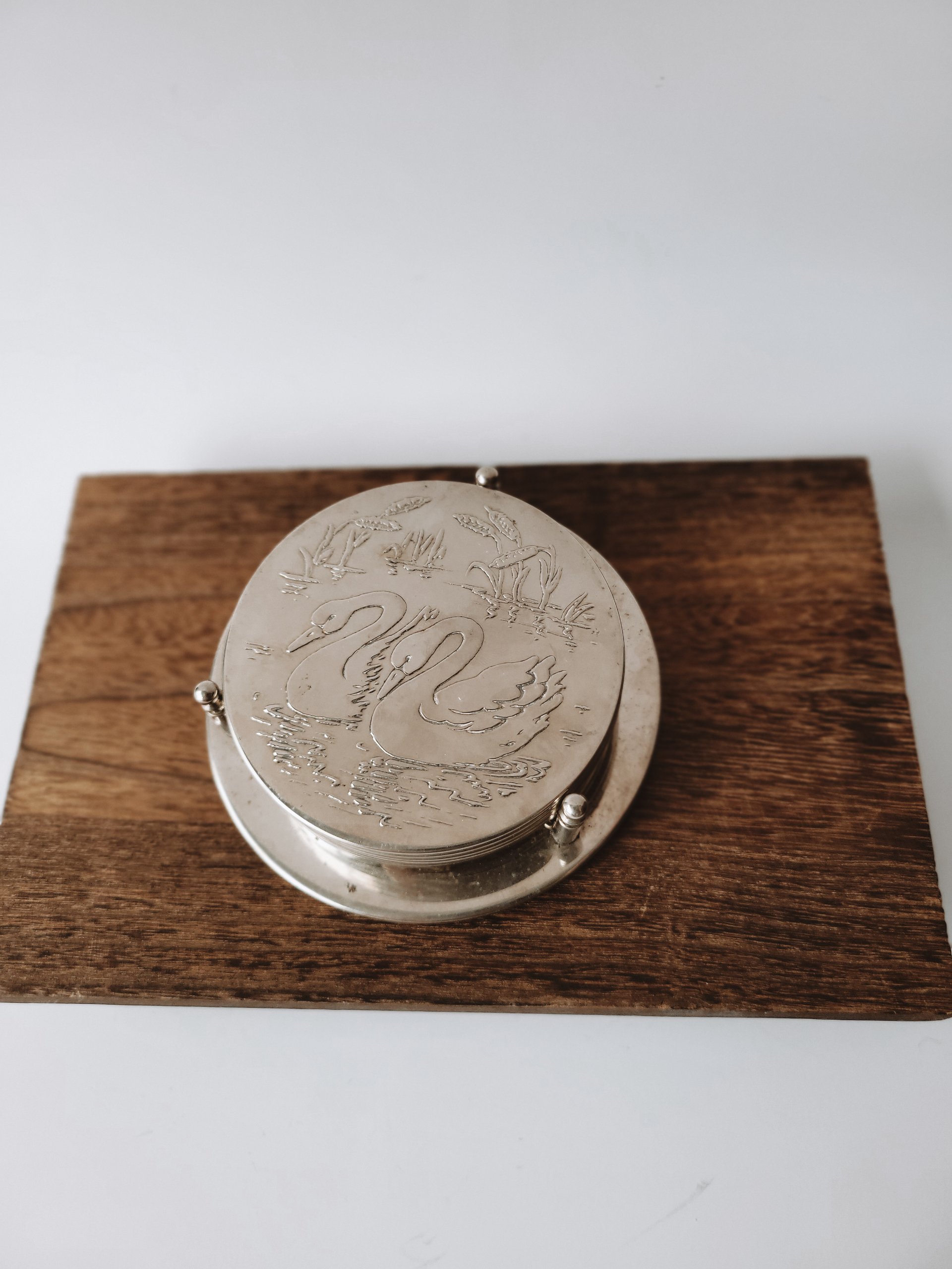 Swan Coaster Set — view 2