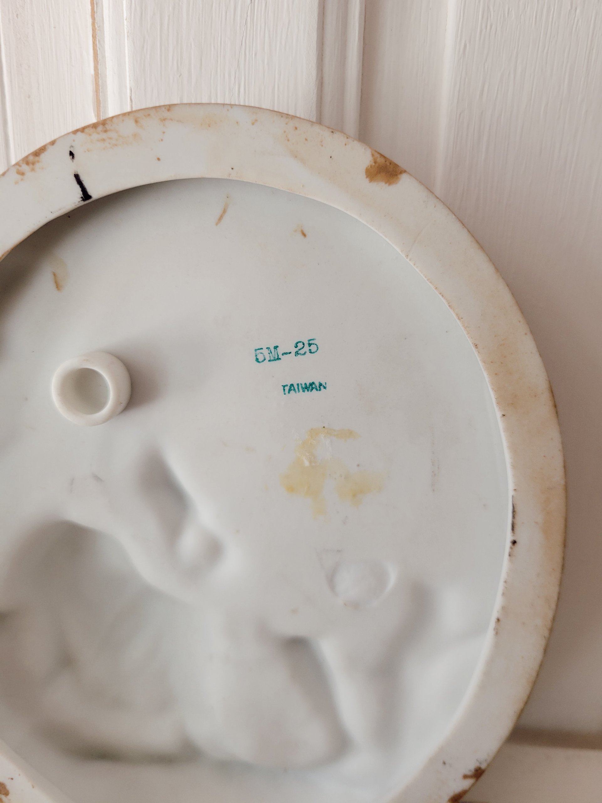 Porcelain Relief Victorian Couple — view 5