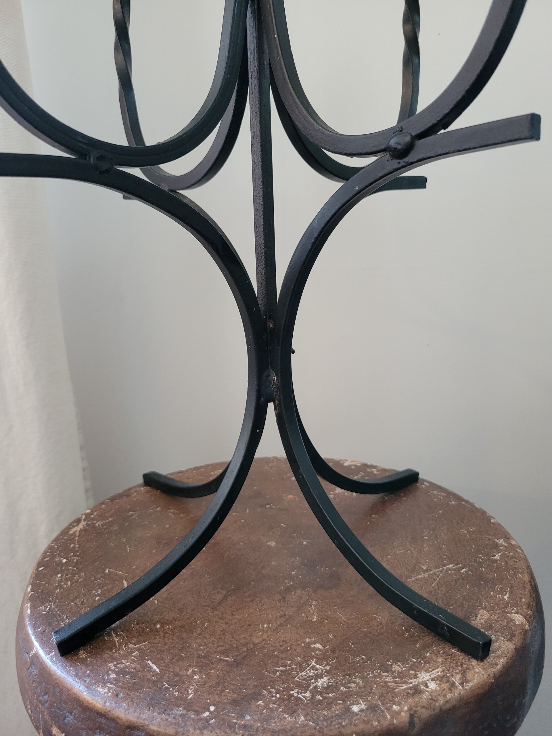 Wrought Iron Candelabra — view 3