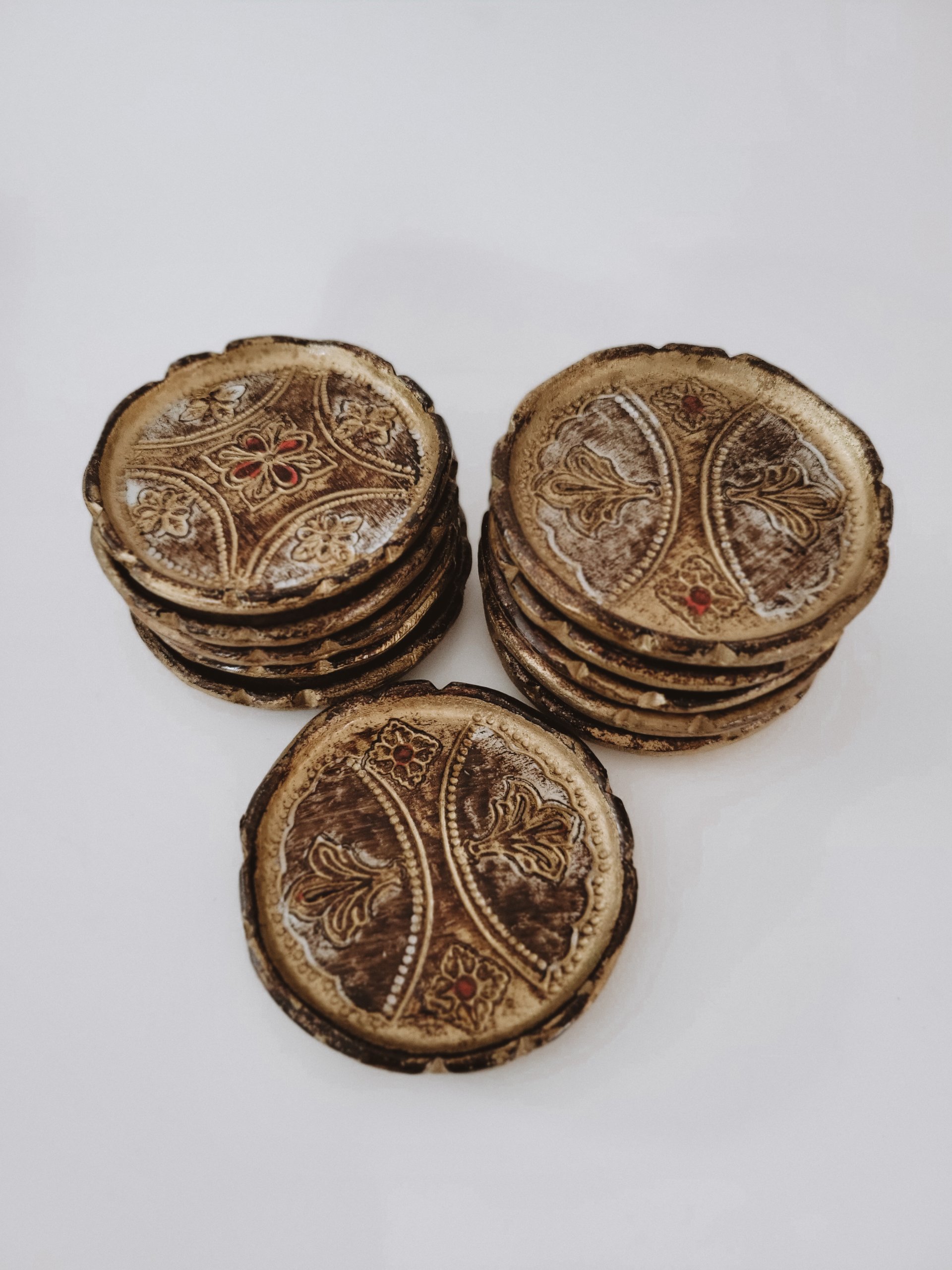 Italian Florentine Coasters
