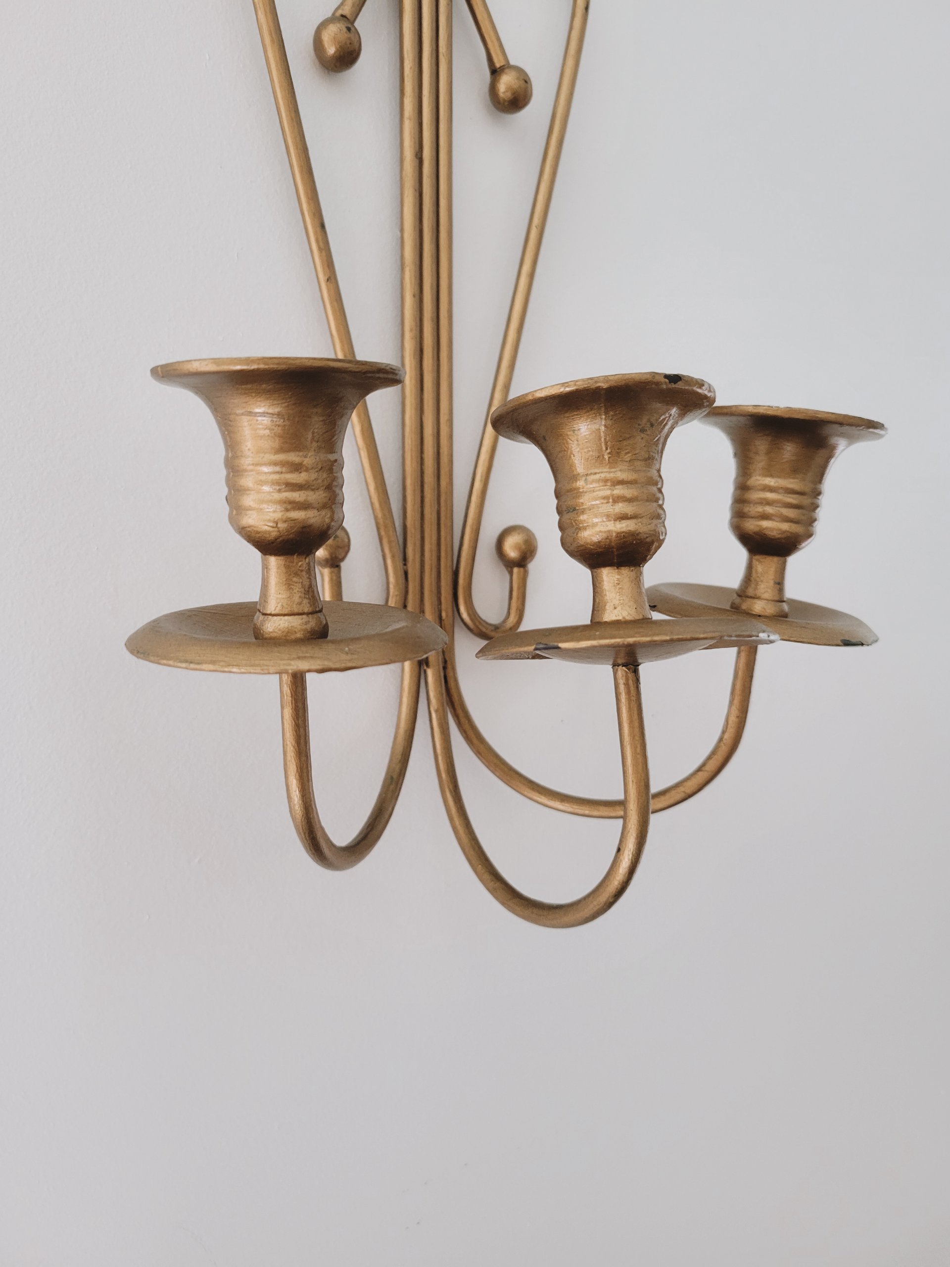 Metal Candle Sconce — view 3