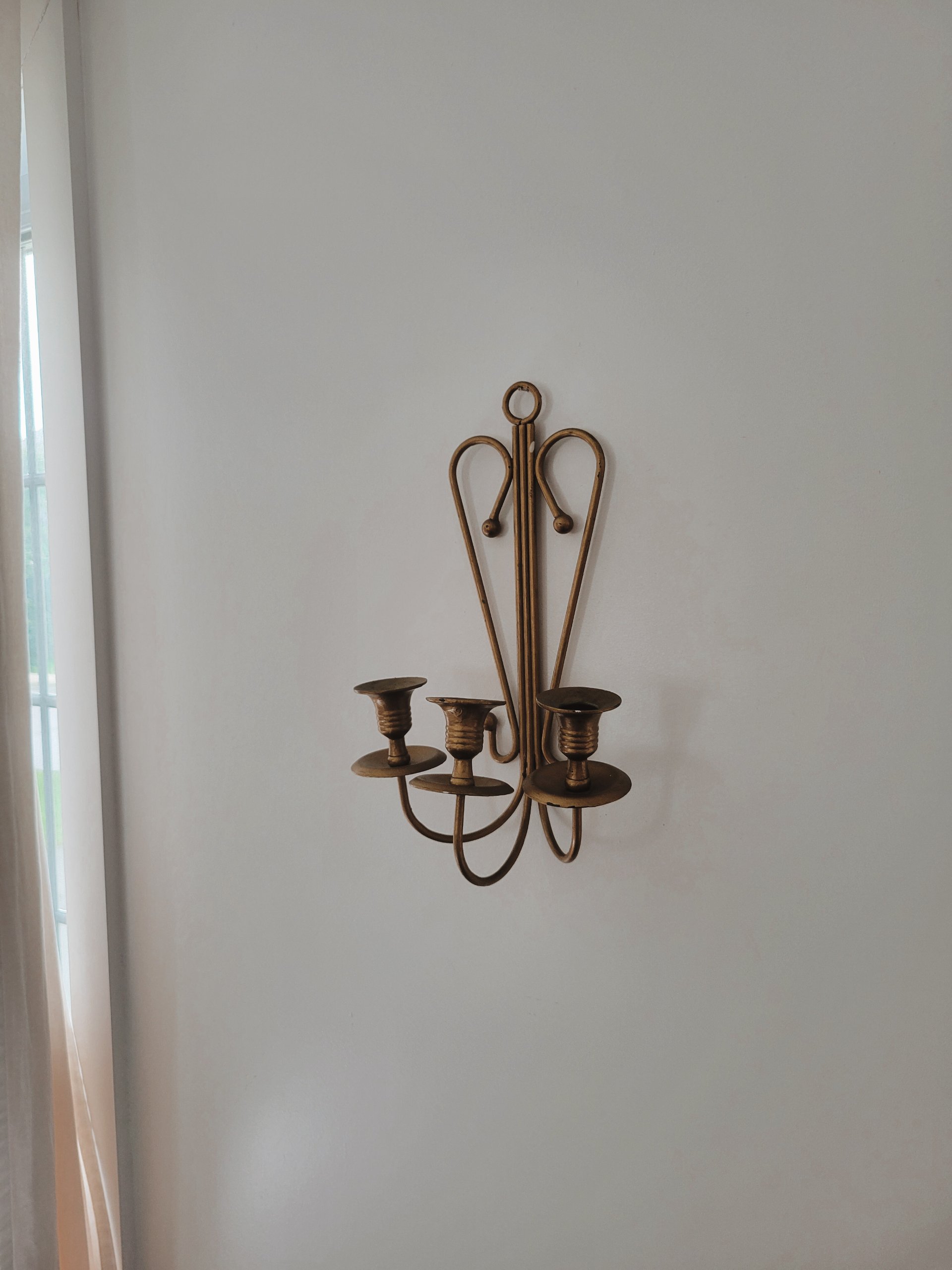 Metal Candle Sconce — view 4