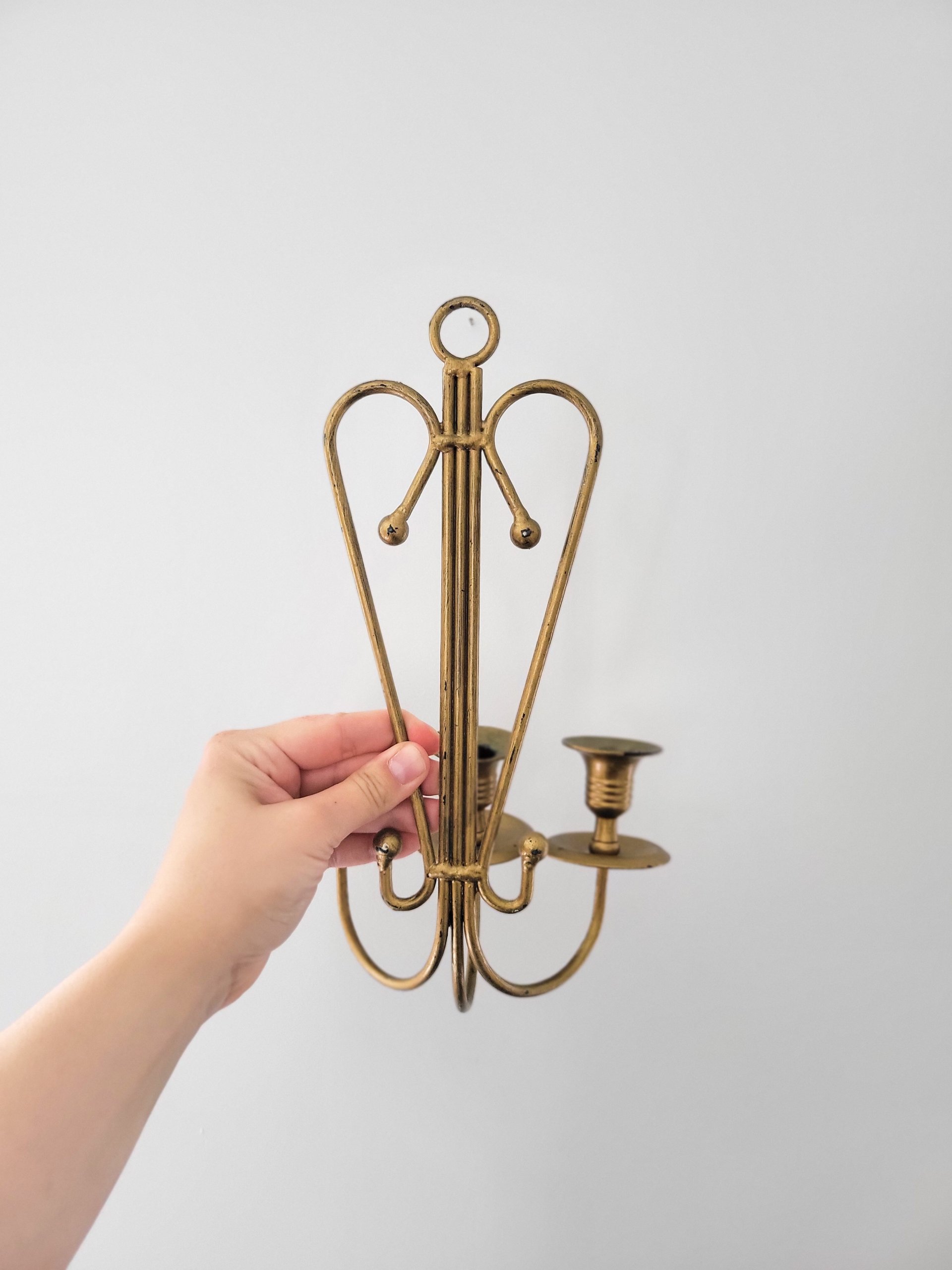 Metal Candle Sconce — view 6