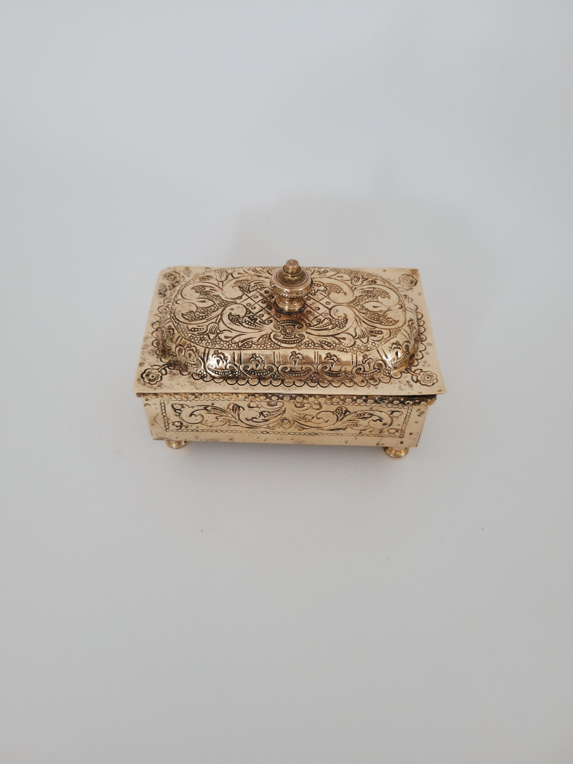 Vintage Brass Box