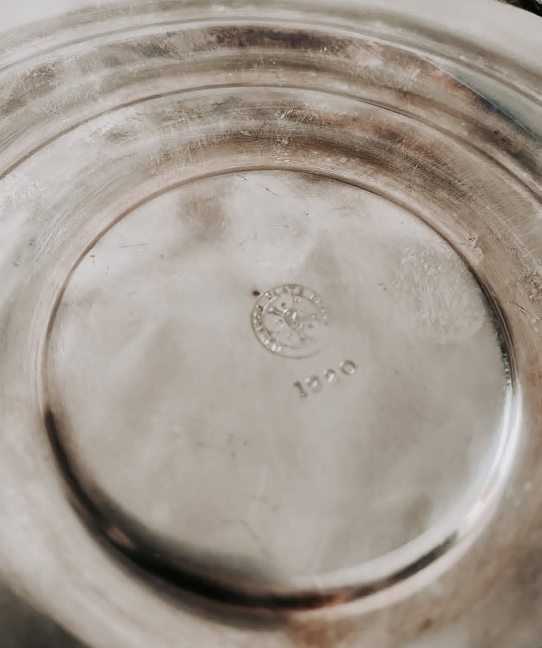 Antique Monarch Plate Lidded Serving Dish — view 6