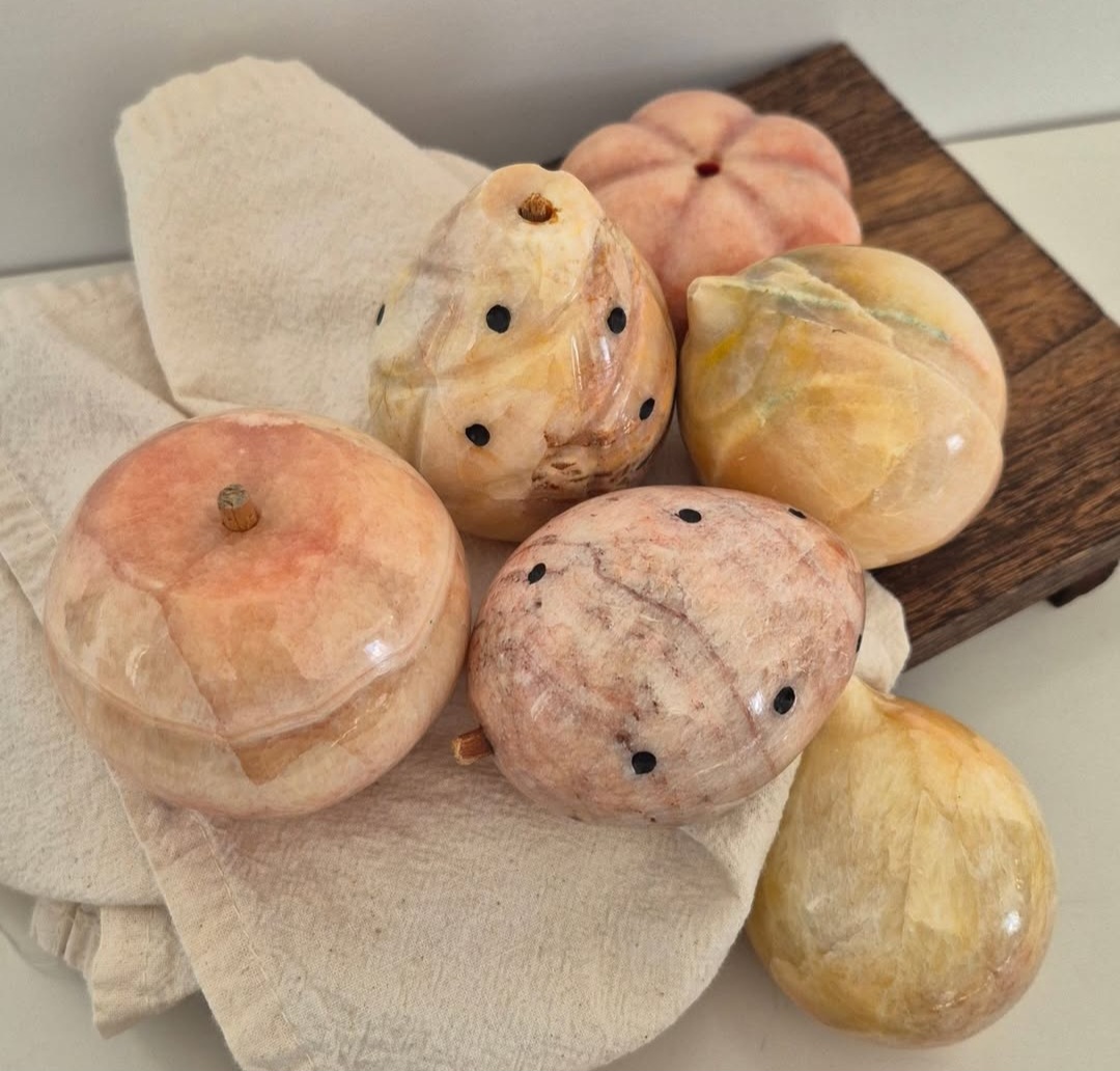 Italian Alabaster Stone Fruits
