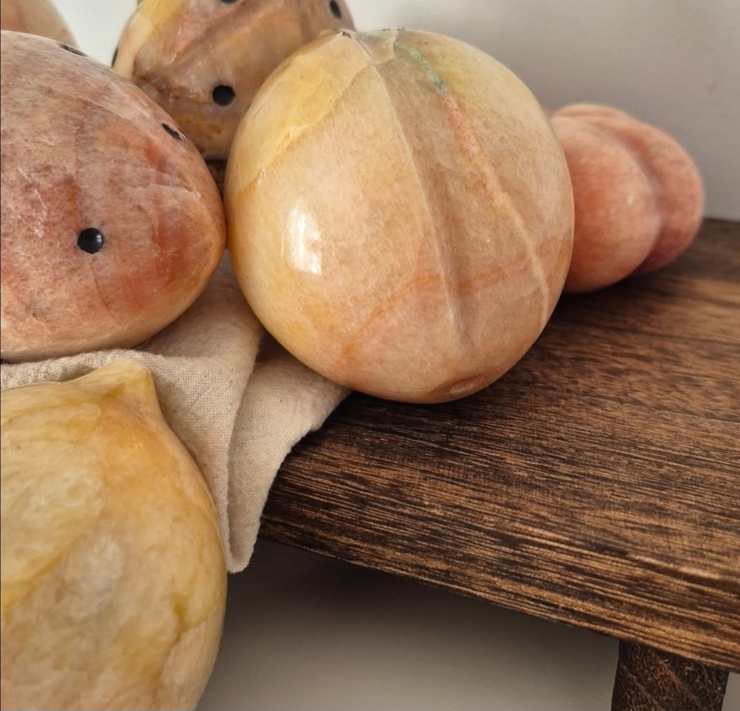 Italian Alabaster Stone Fruits — view 2