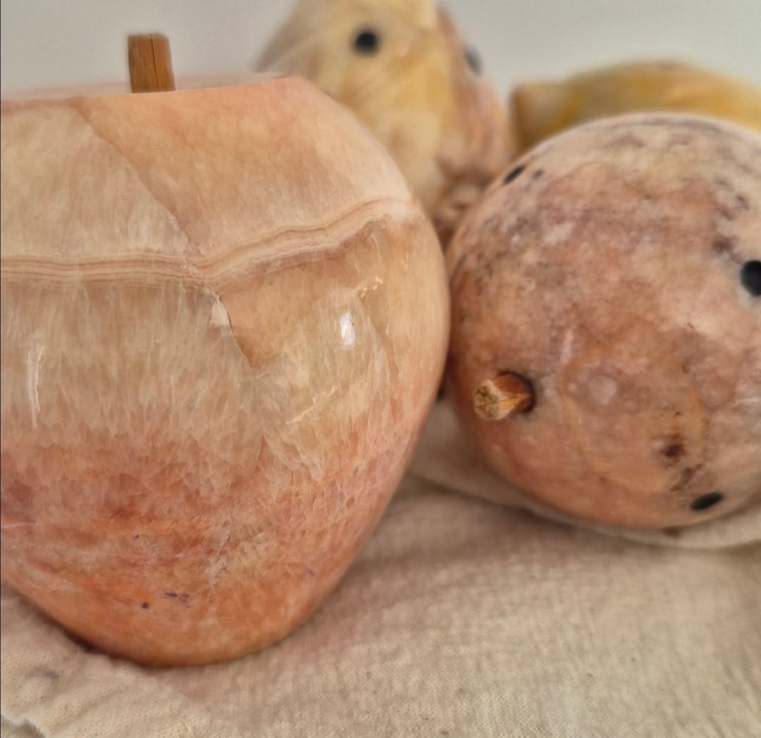 Italian Alabaster Stone Fruits — view 3
