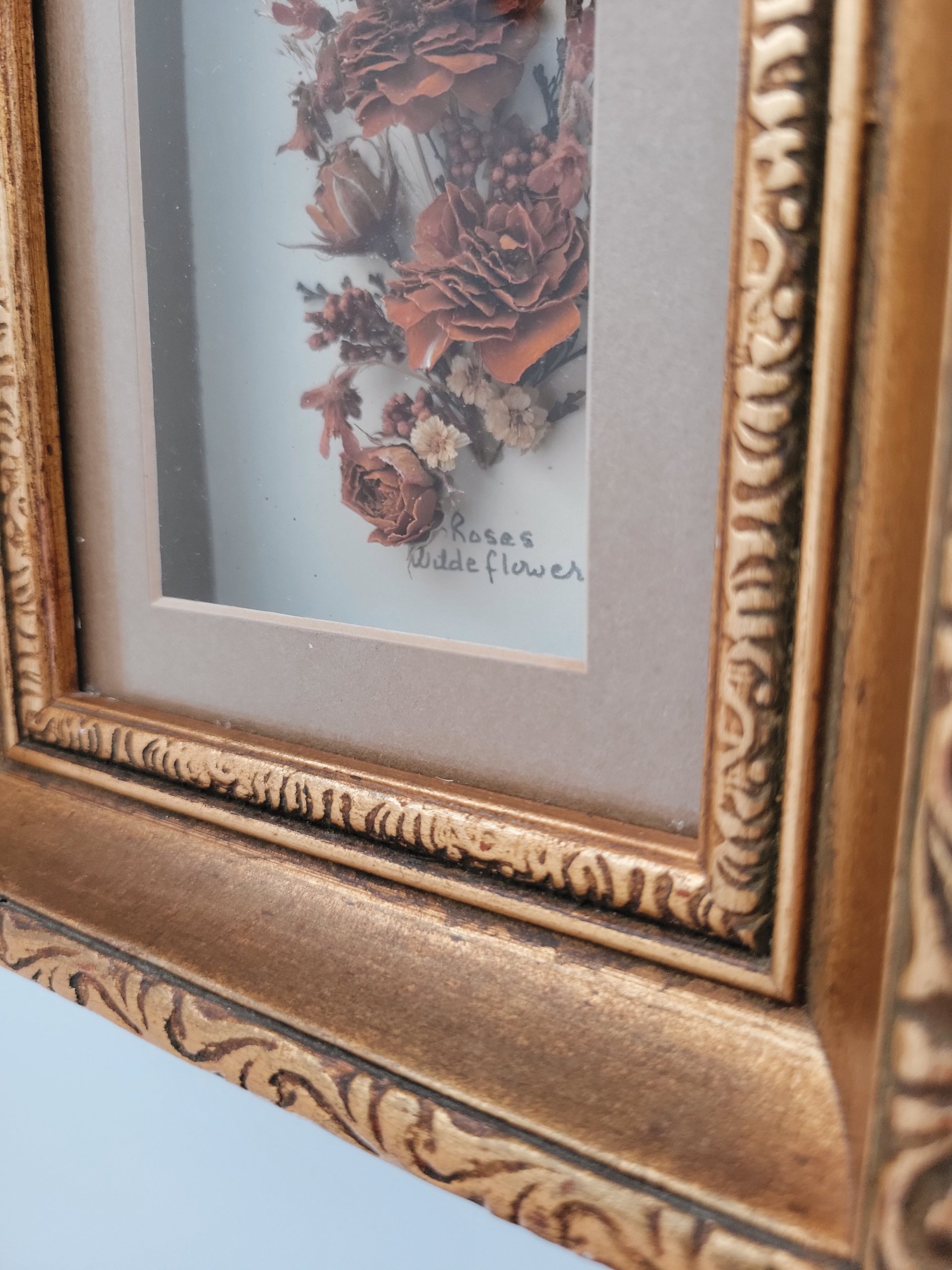 'Wilde Flowers' Dried Botanical Shadow Box — view 3