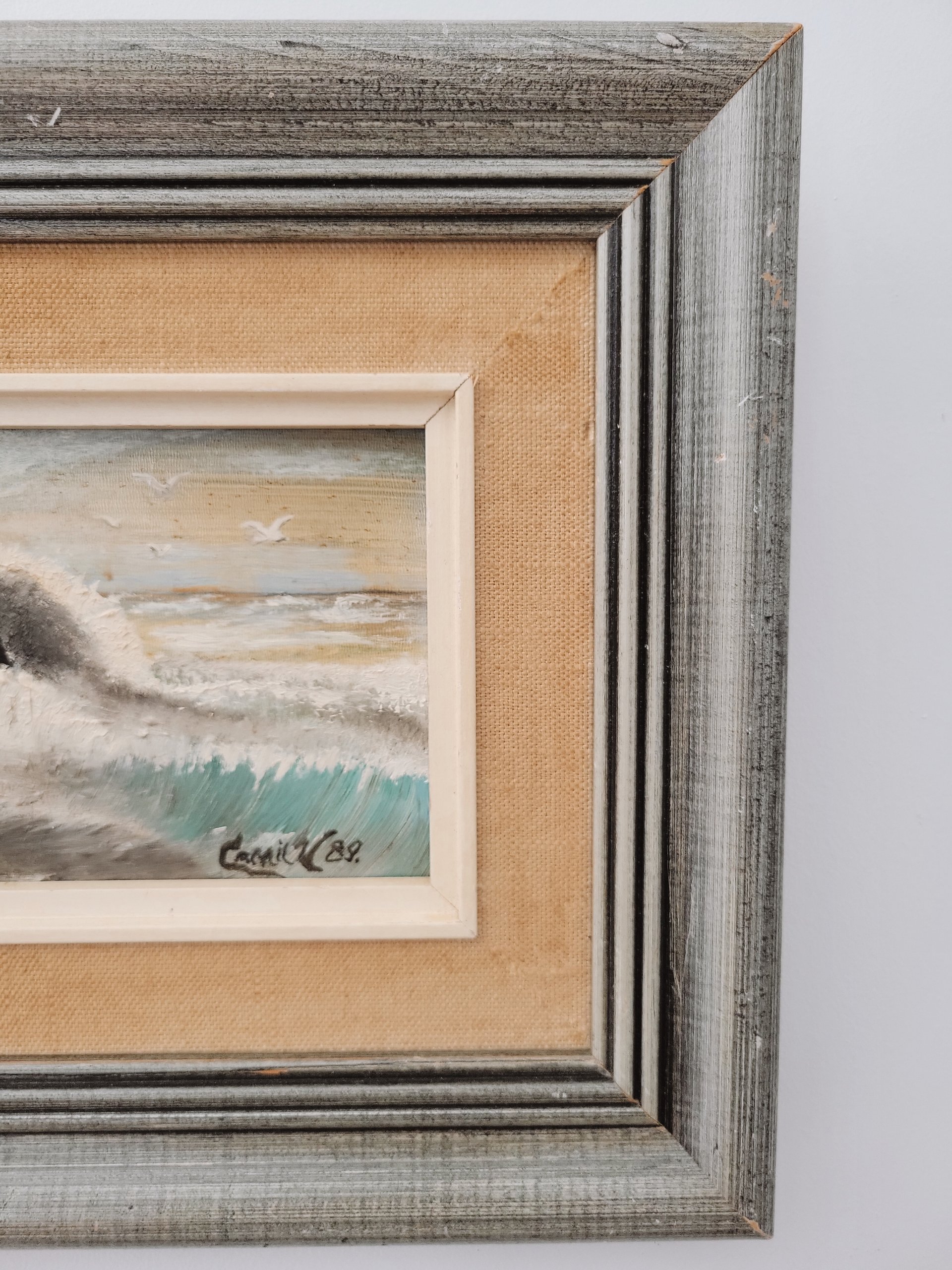 Framed Coastal Seascape — view 2