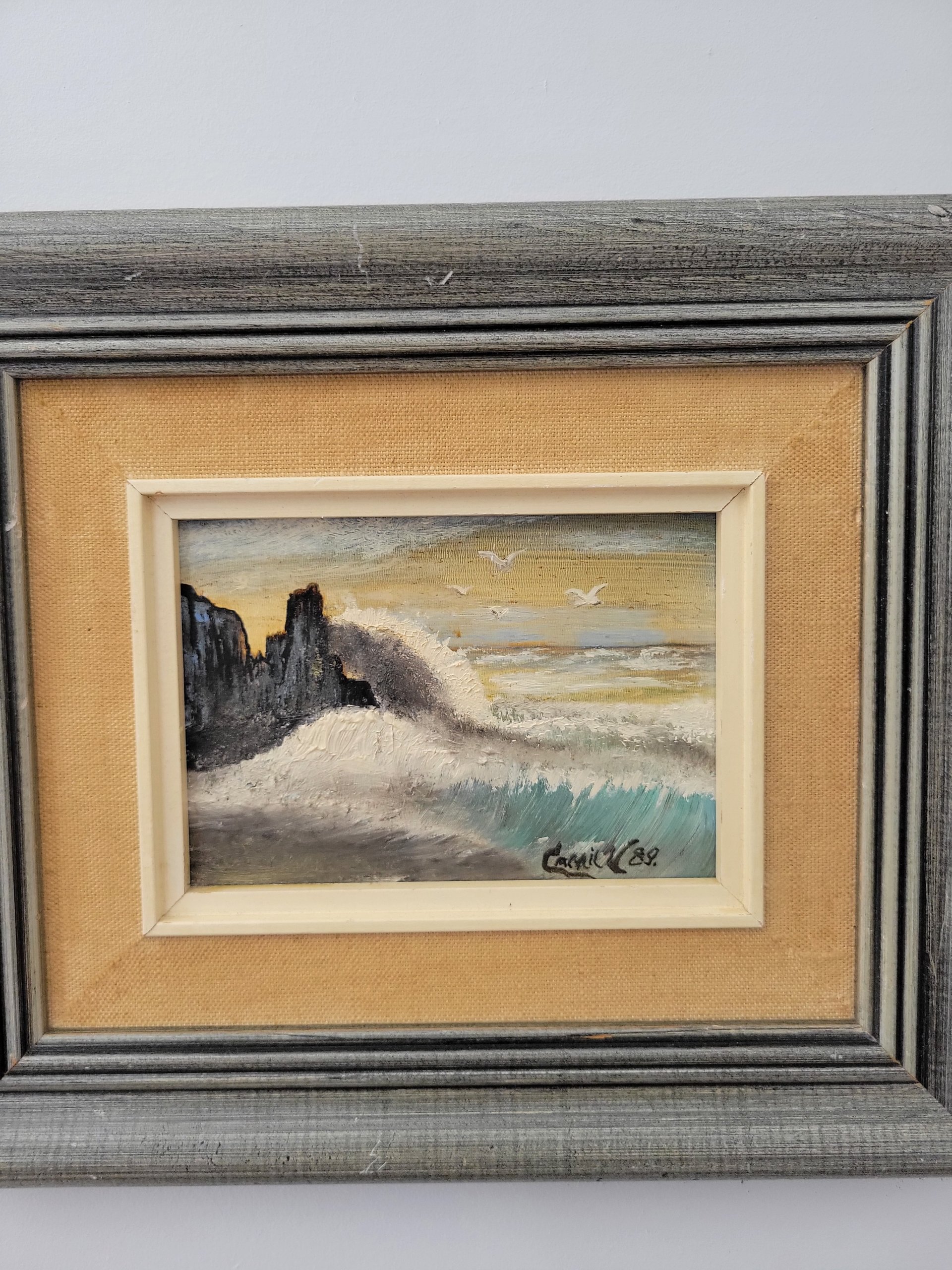 Framed Coastal Seascape — view 3
