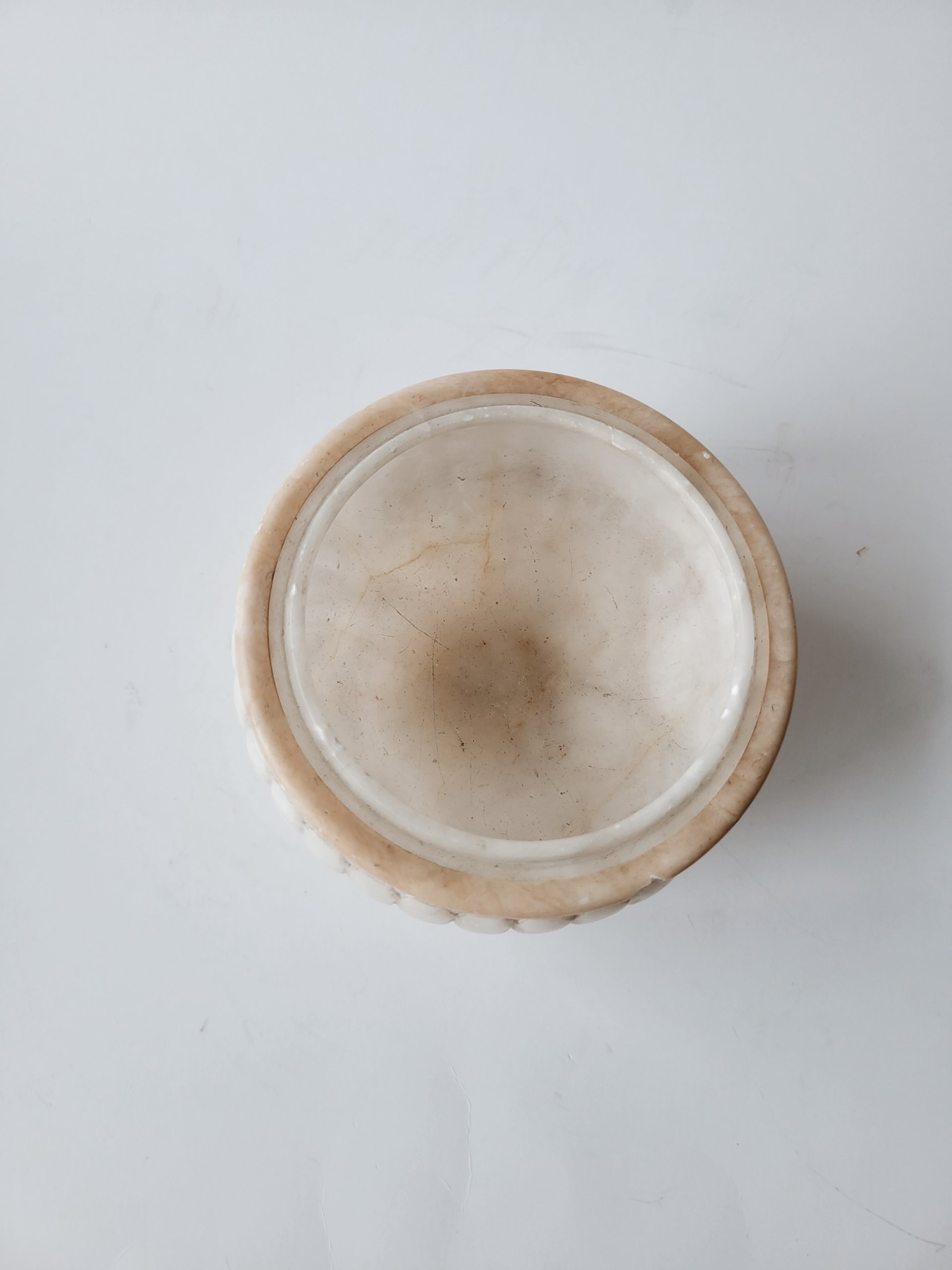 Alabaster Footed Bowl — view 2