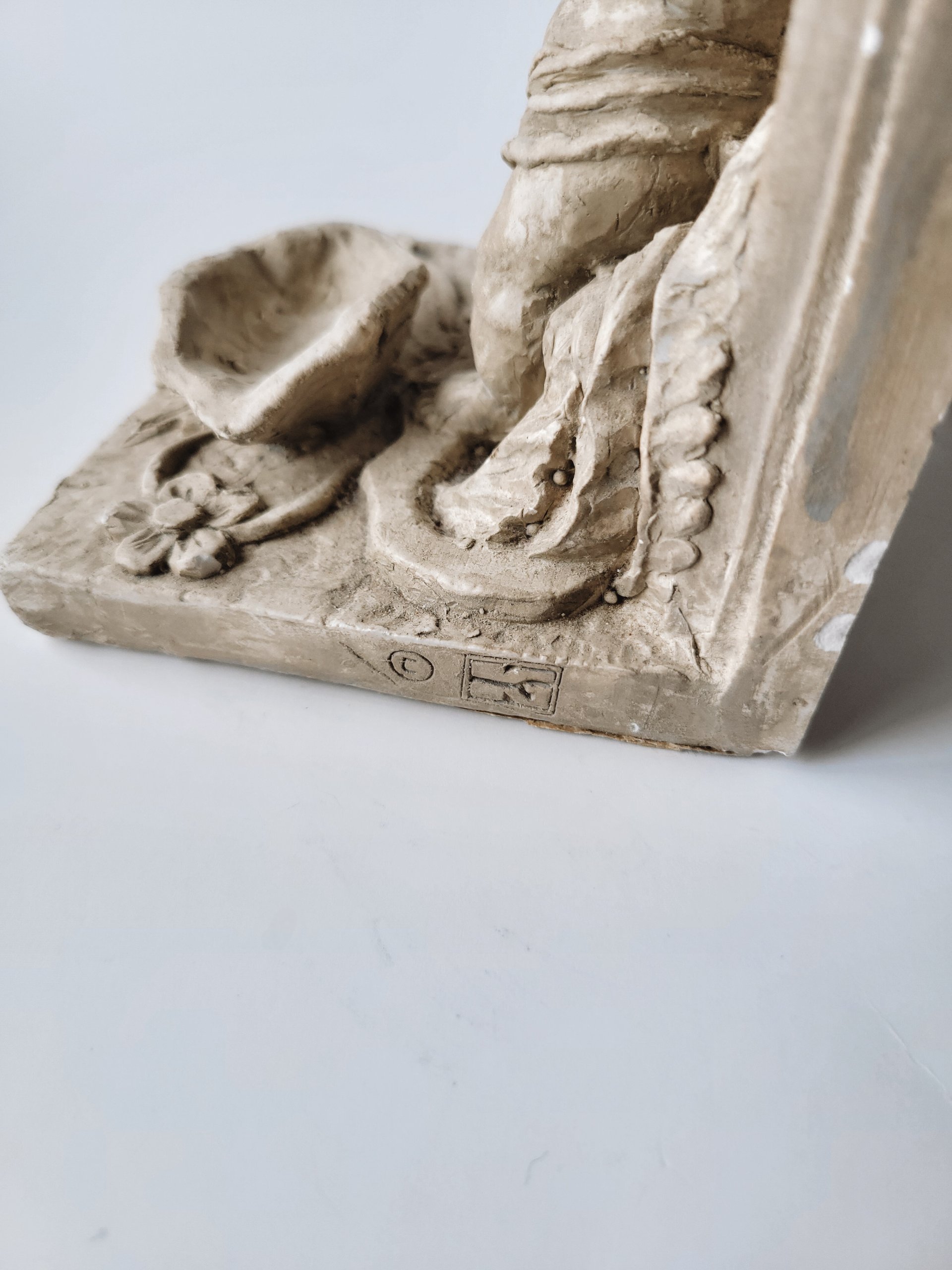 Vintage Cherub Bookends — view 5