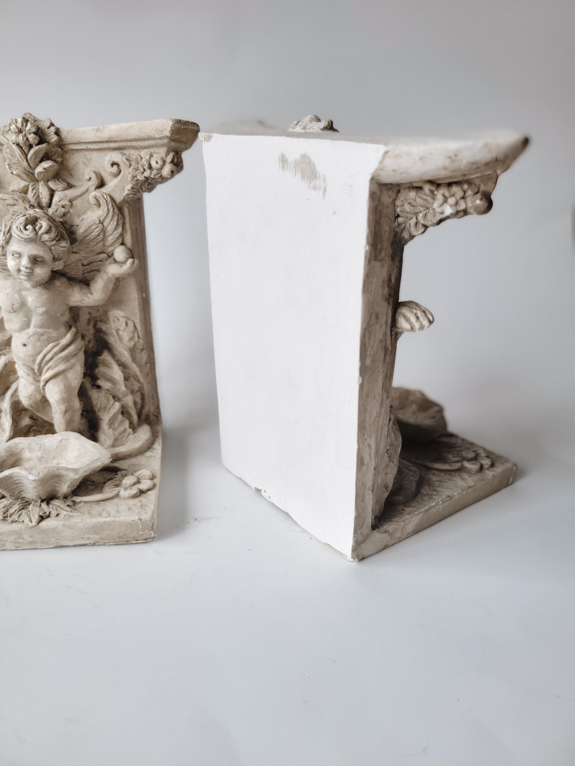 Vintage Cherub Bookends — view 7